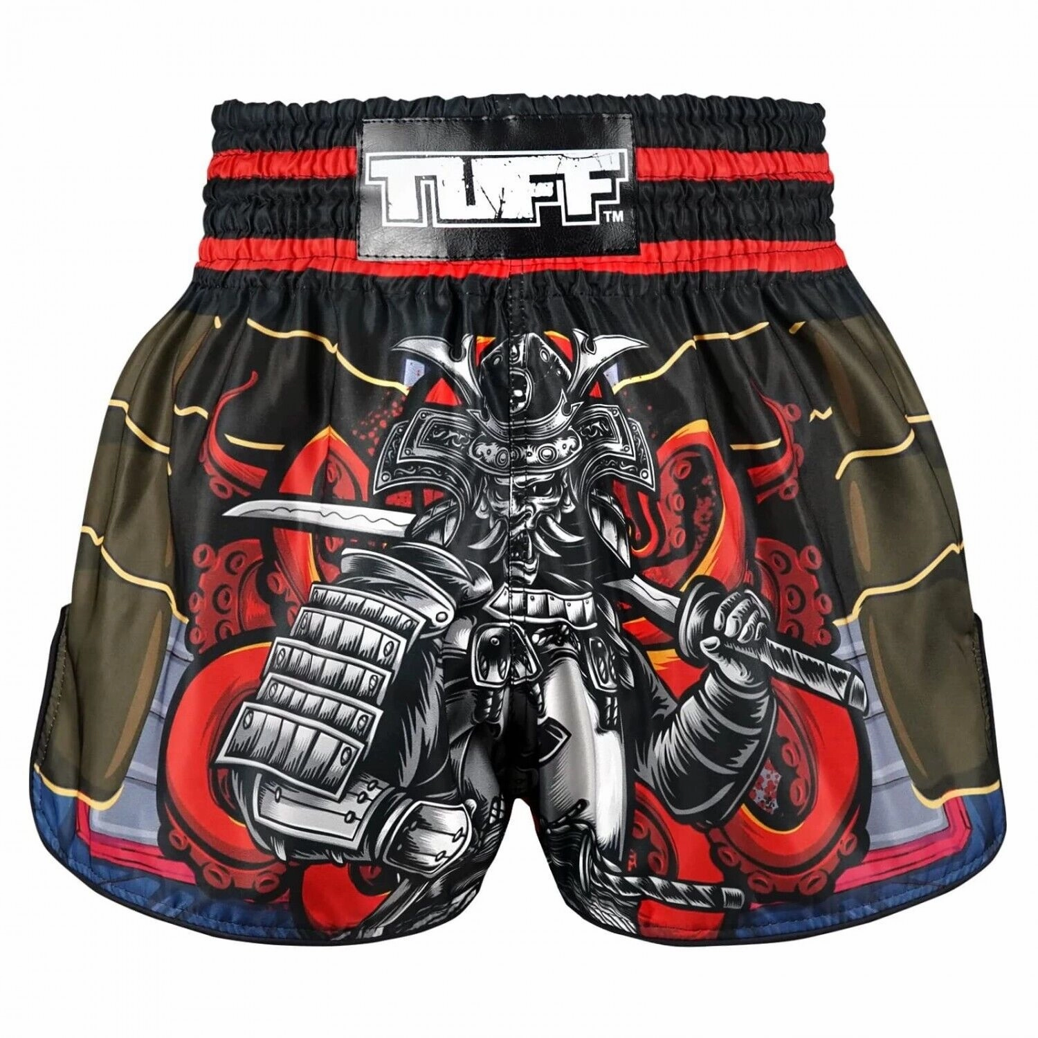 TUFF Muay Thai Shorts The Undefeated Steel Spirits RMS101 Sweat Resistant Coating loafers