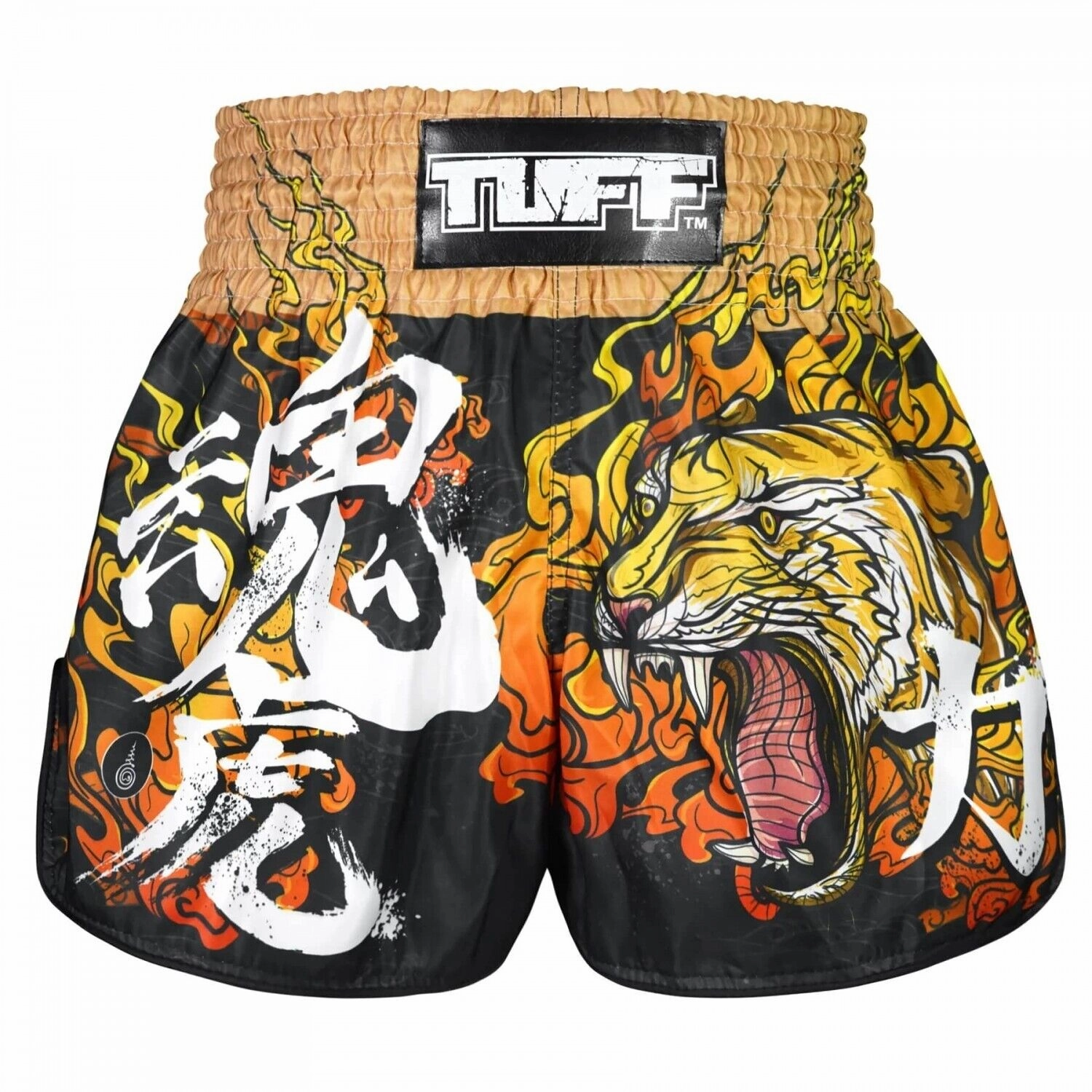 TUFF Muay Thai Shorts Tora Mazuka The True Tiger RMS111 Double Stitched Seams Fun Colors