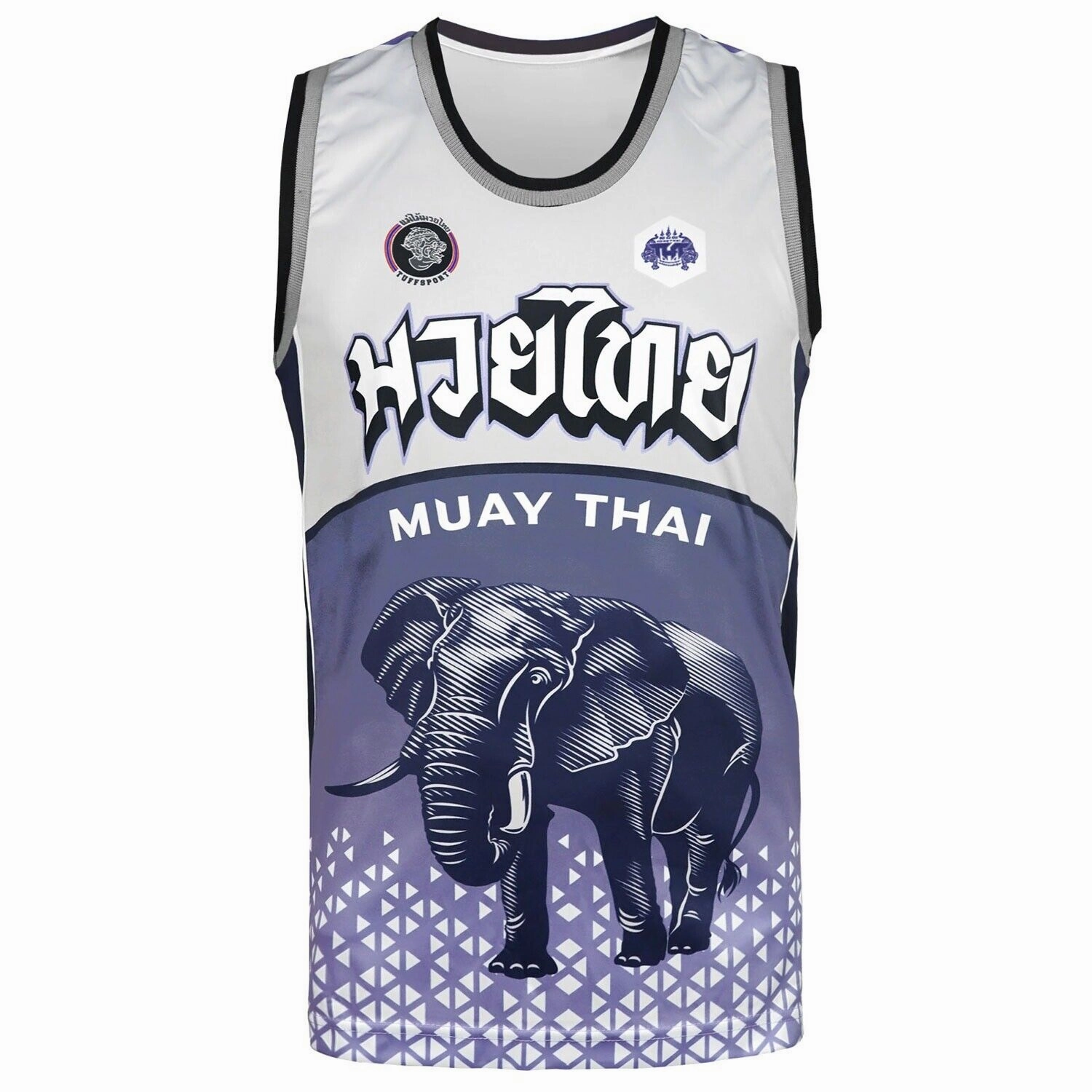 TUFF War Elephant Muay Thai Training Tank Top Vest TT106 Yarn