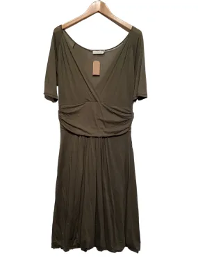 Turnover Khaki Dress (Size XL) Urban Classic Timeless Layering