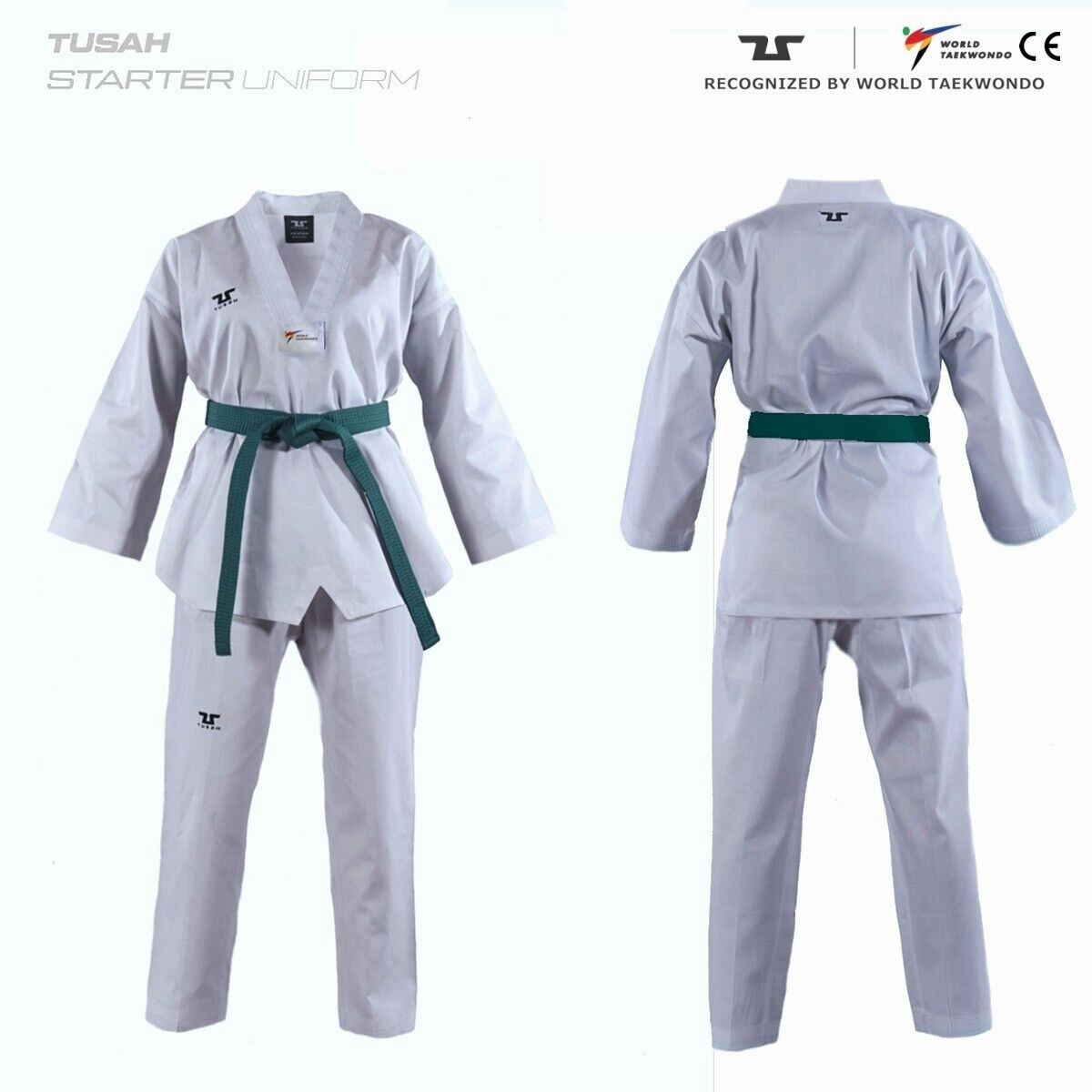 Tusah WT Approved Kids Taekwondo Dobok flare fit TemperatureRegulating