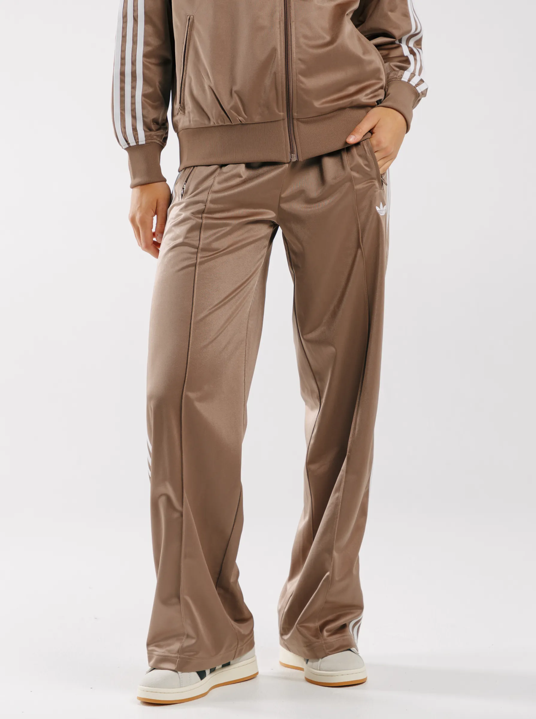 Flatlock Seams Fashionable Waist Adicolor Classic Firebird Loose Tracksuit Bottoms