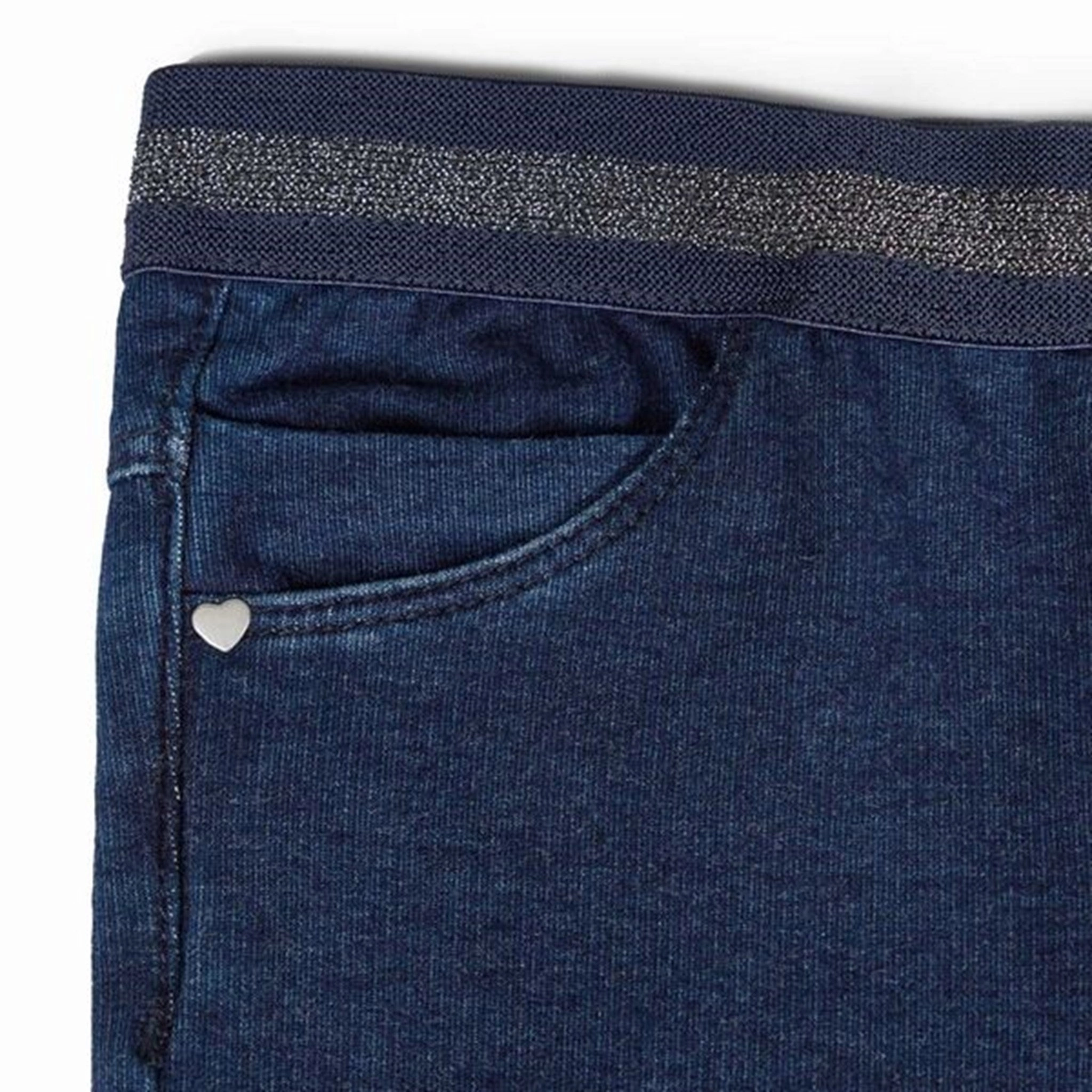 Name it Dark Blue Denim Salli Torina Sweat Leggings Butt Lifting Design