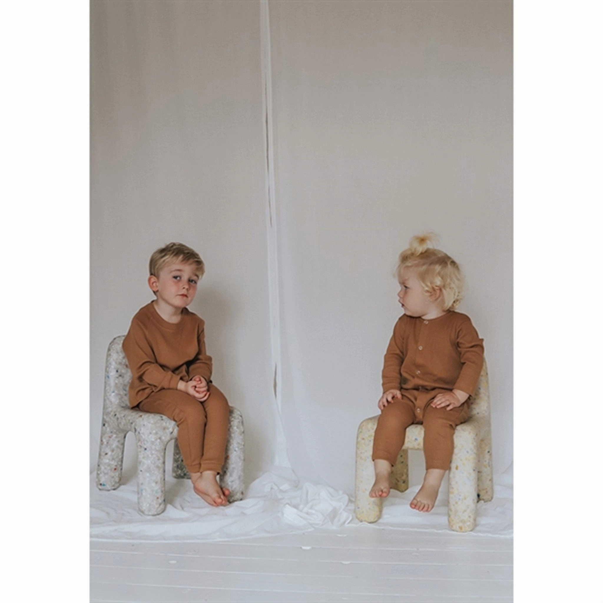 School Sports For Teens Monsieur Mini Baggy Leggings Waffle Sugar Brown