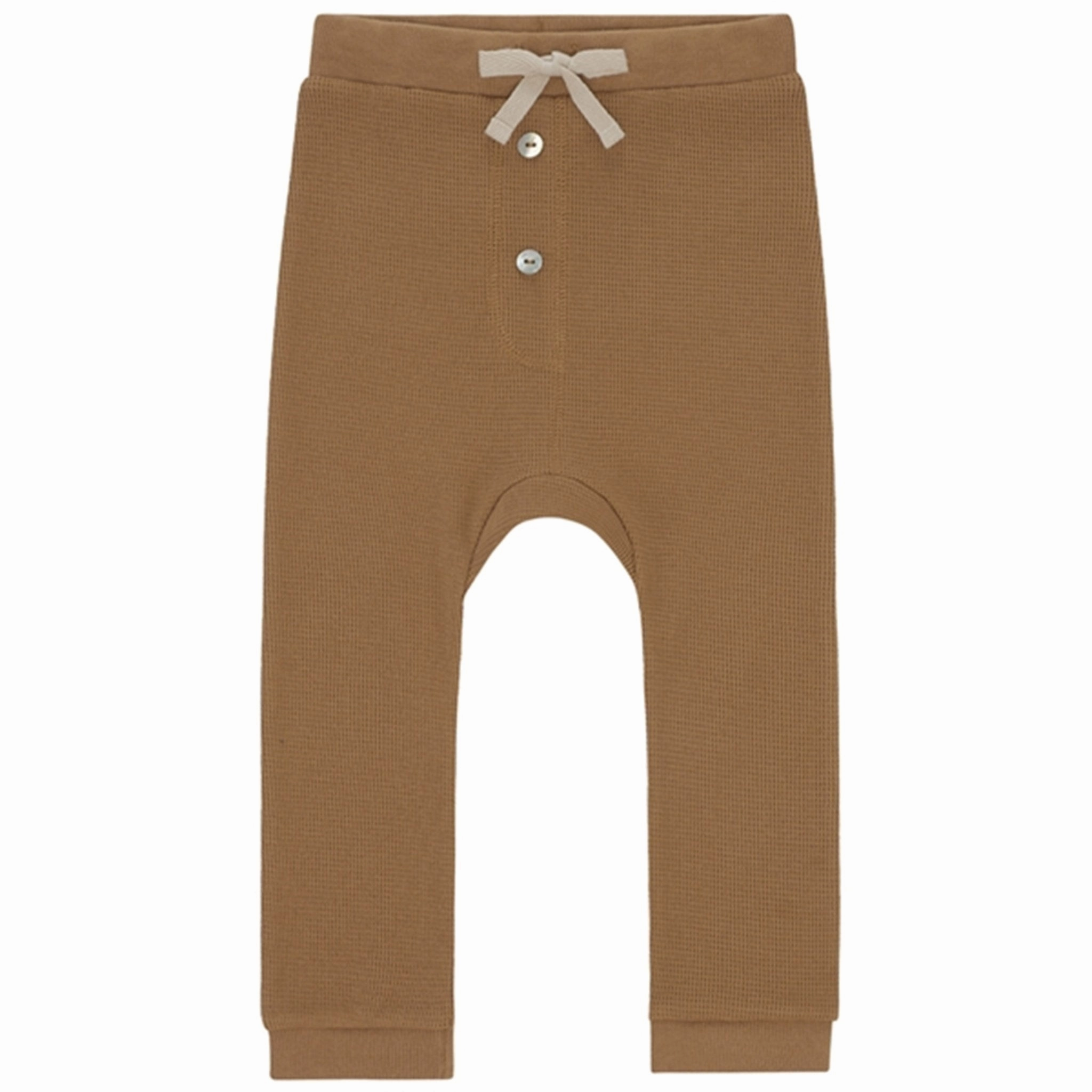 Body Hug Monsieur Mini Baggy Leggings Waffle Sugar Brown