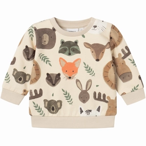 WaterResistantTrim Name It Summer Sand Orvan Sweatshirt