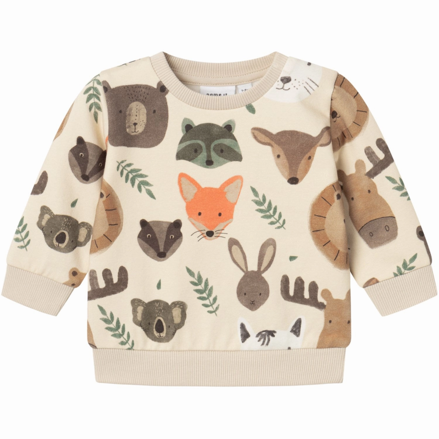 WaterResistantTrim Name It Summer Sand Orvan Sweatshirt