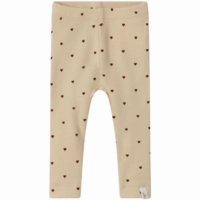 Lil'Atelier Fired Brick Gago Slim Leggings Athletic Wearable workday wear