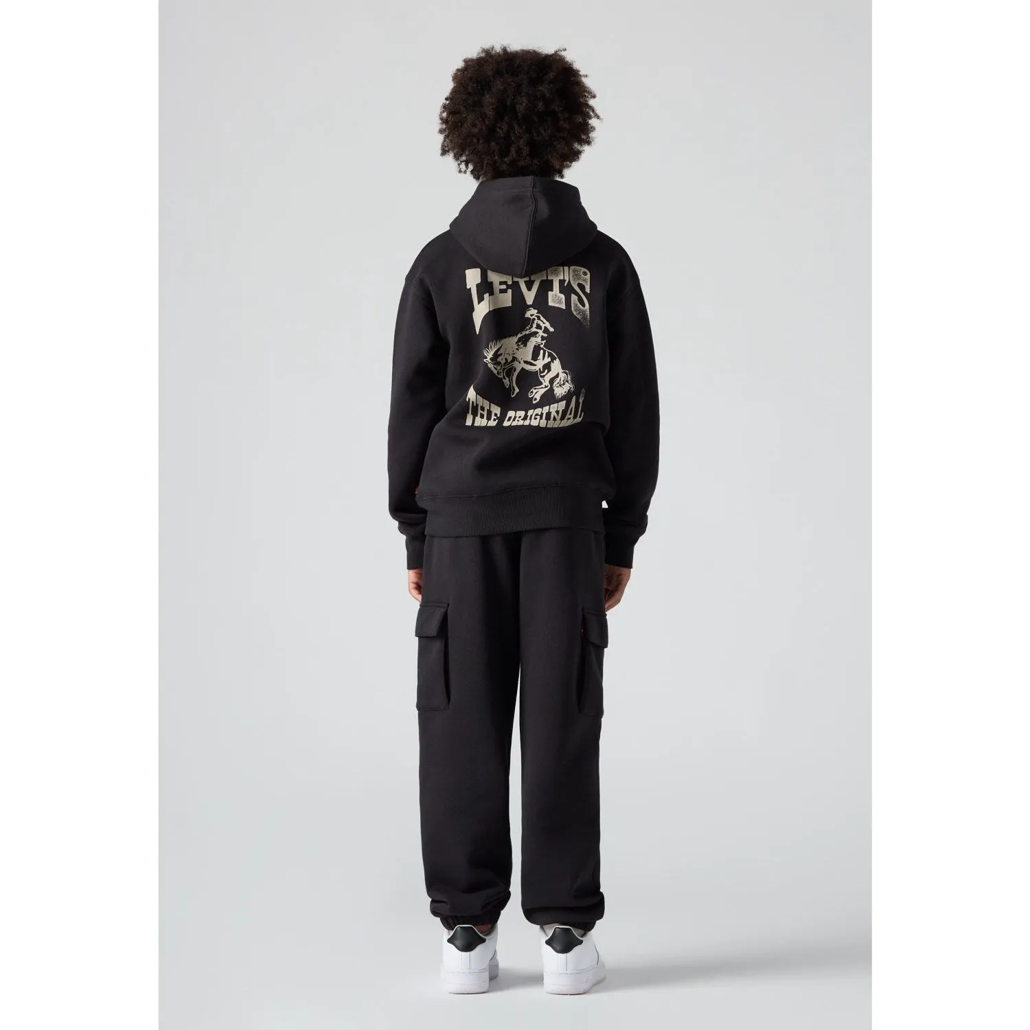 Levi's Jet Black Cargo Jogger NonIrritating Edges