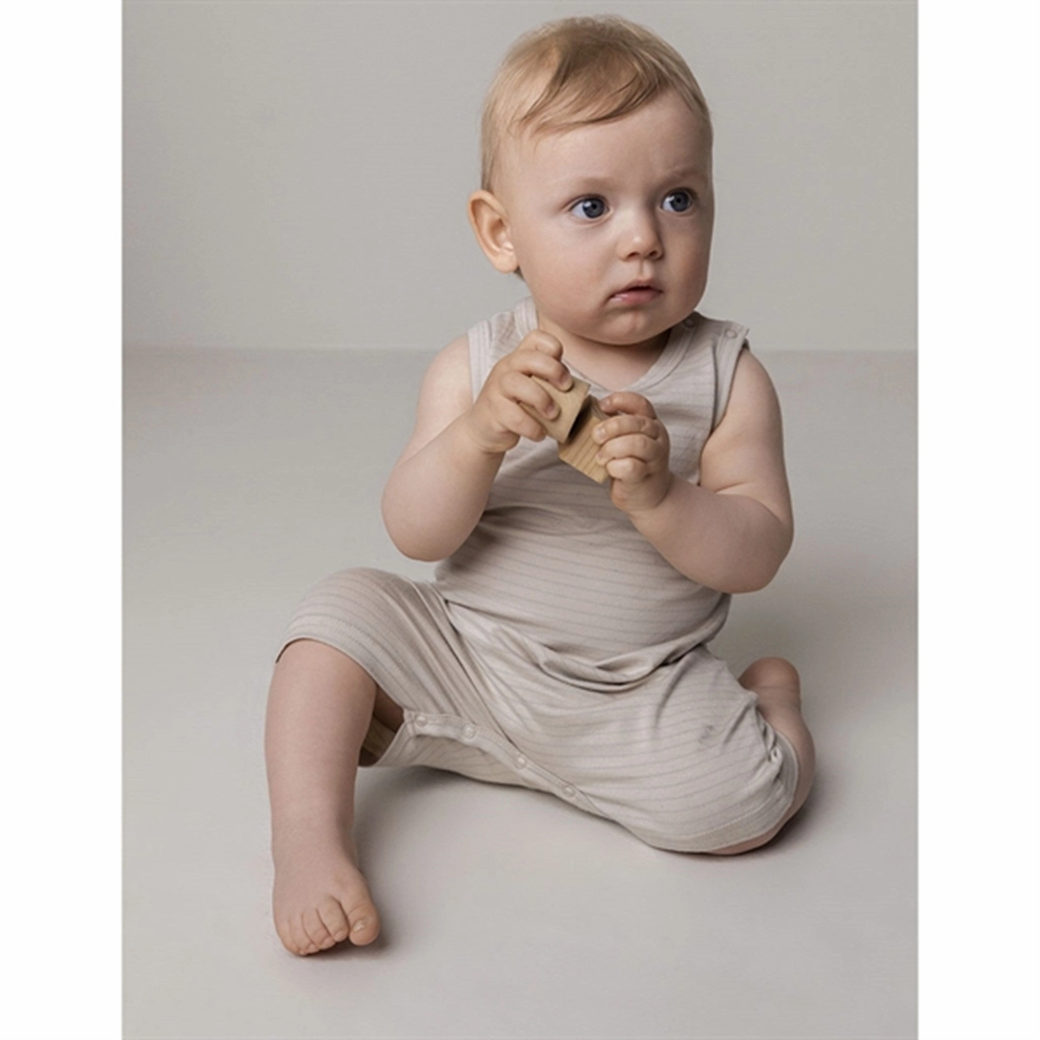 MarMar White Sage Stripe Rie Summer Suit Office Model Smart Vintage