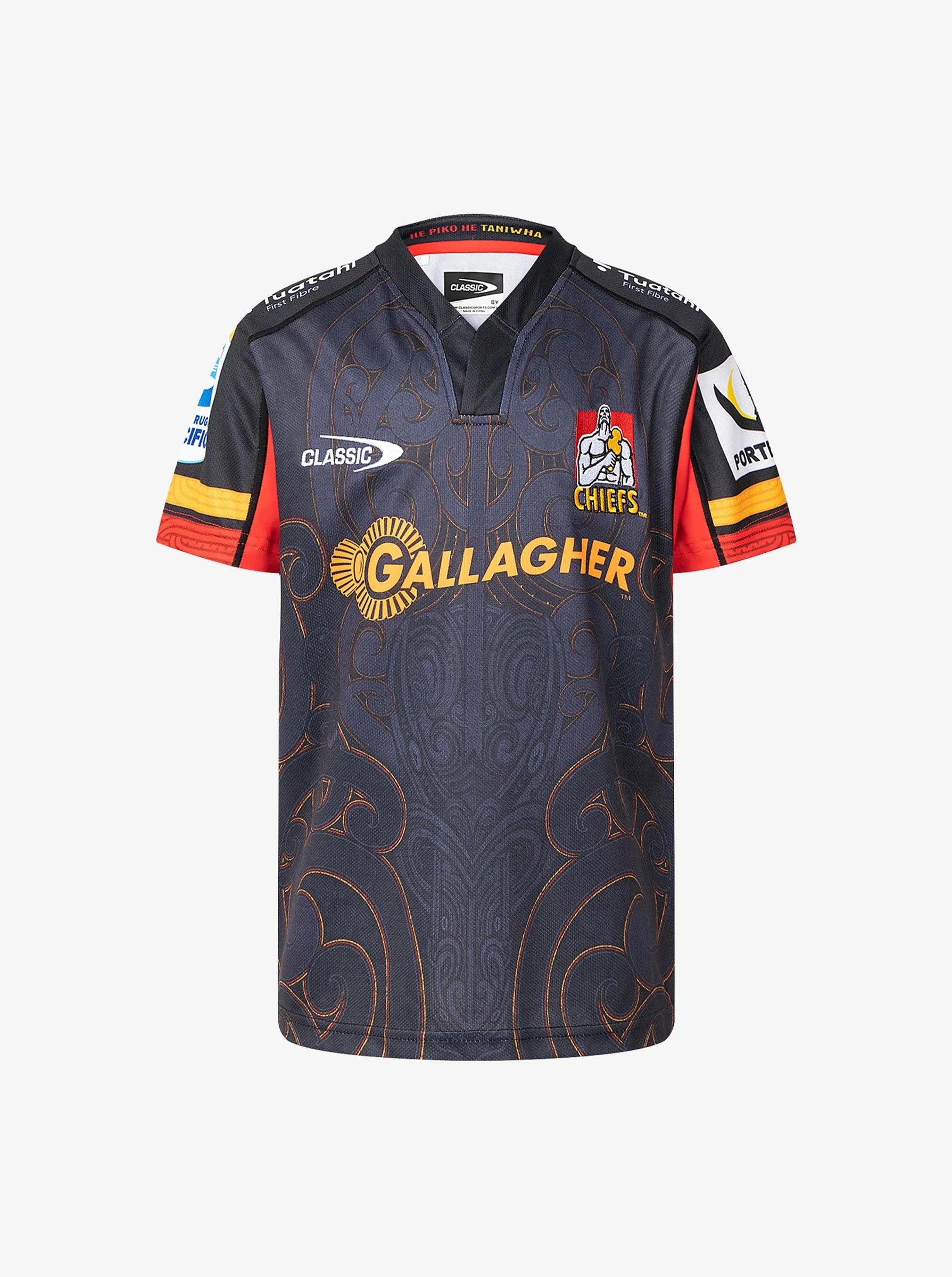 Raglan Sleeve No Slip Gripper Hem Chiefs Home Jersey Youth