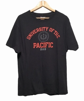 University Of The Pacific Dad Tee (Size L) Vibrant Colors Stylish Casual