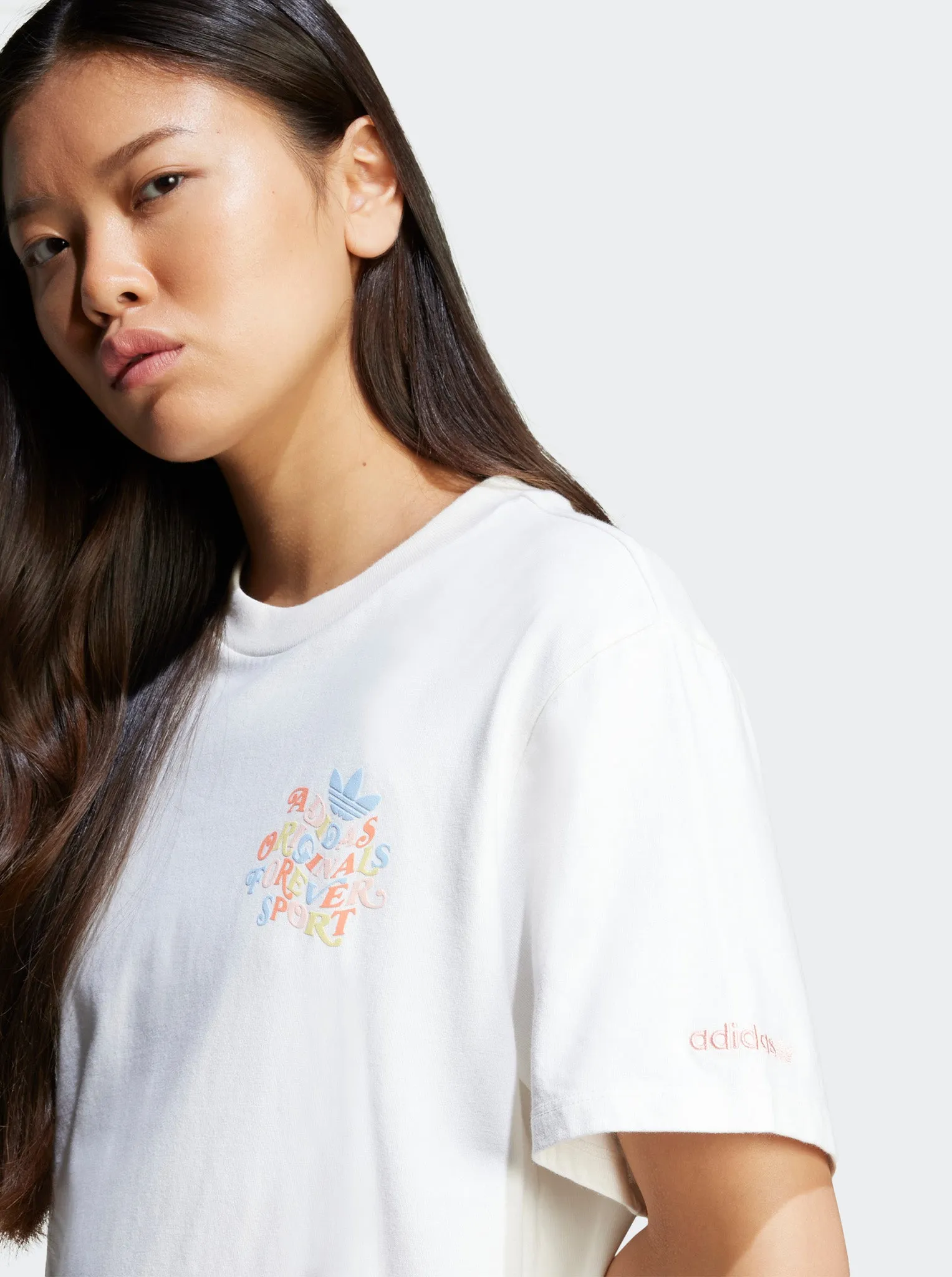 Trefoil Series Forever Originals Loose T-Shirt Sporty Appeal