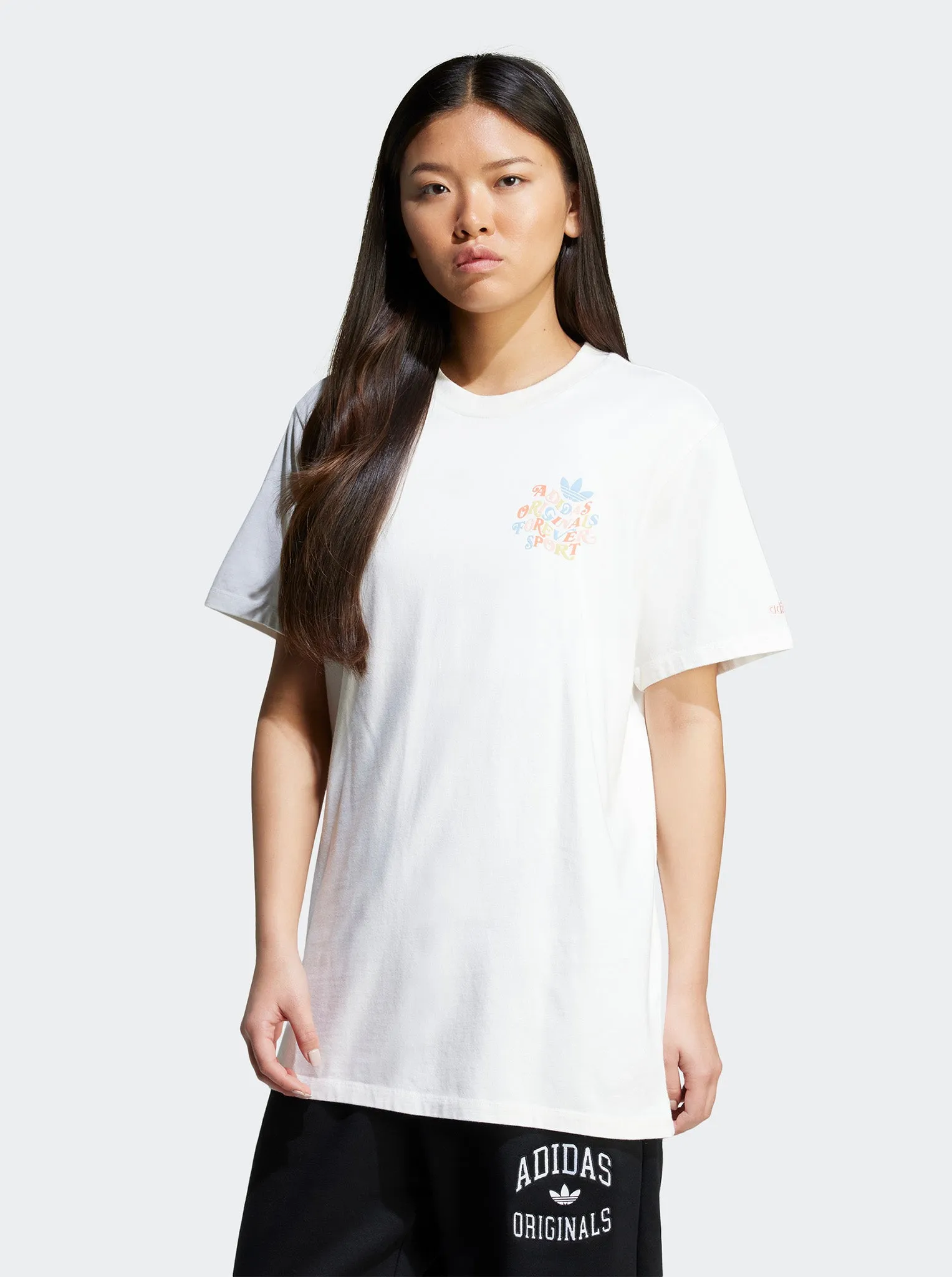 Layering Options family gathering Trefoil Series Forever Originals Loose T-Shirt