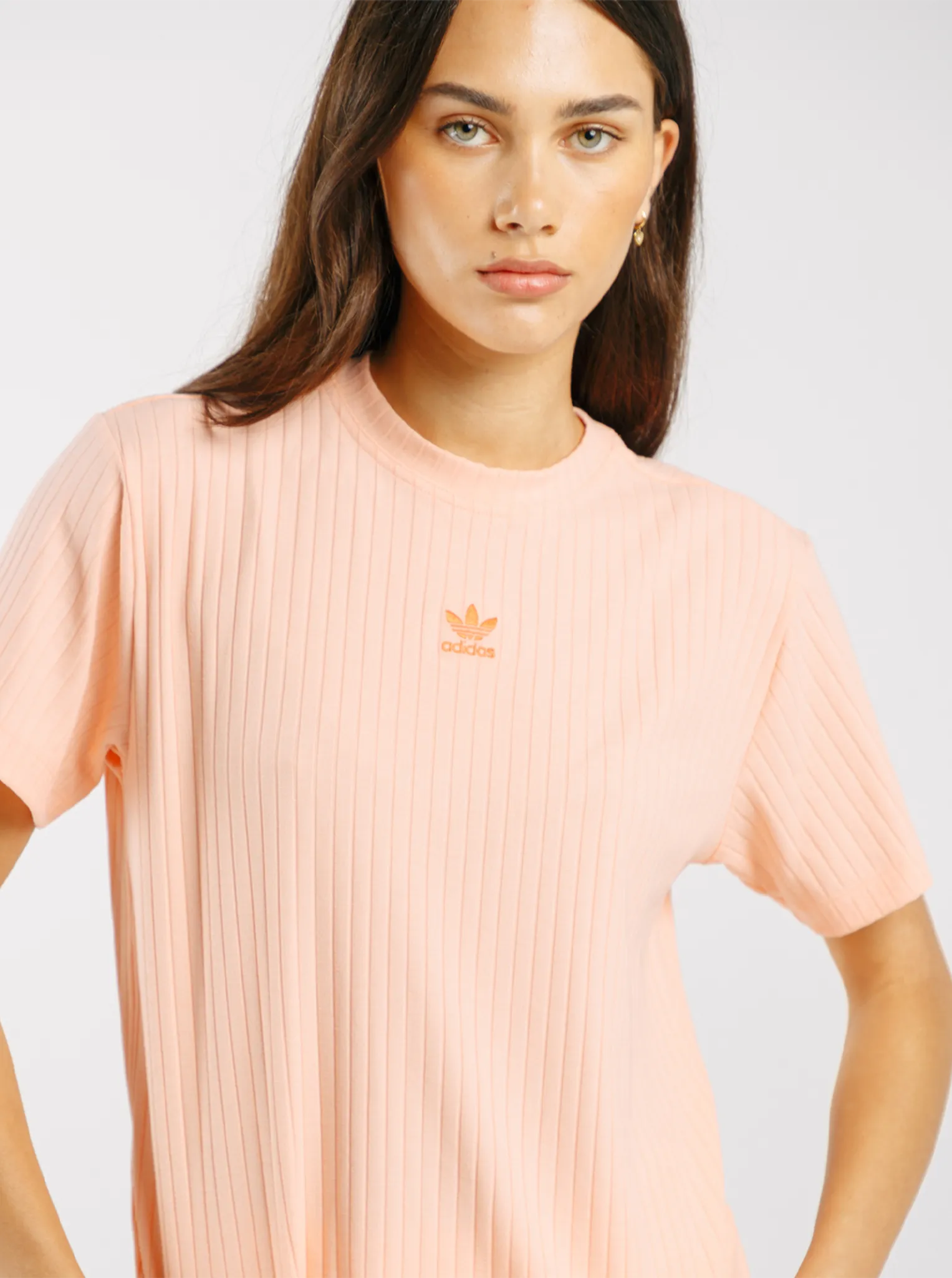 Everyday Style Trend Layered Style Essentials Wide Rib T-Shirt