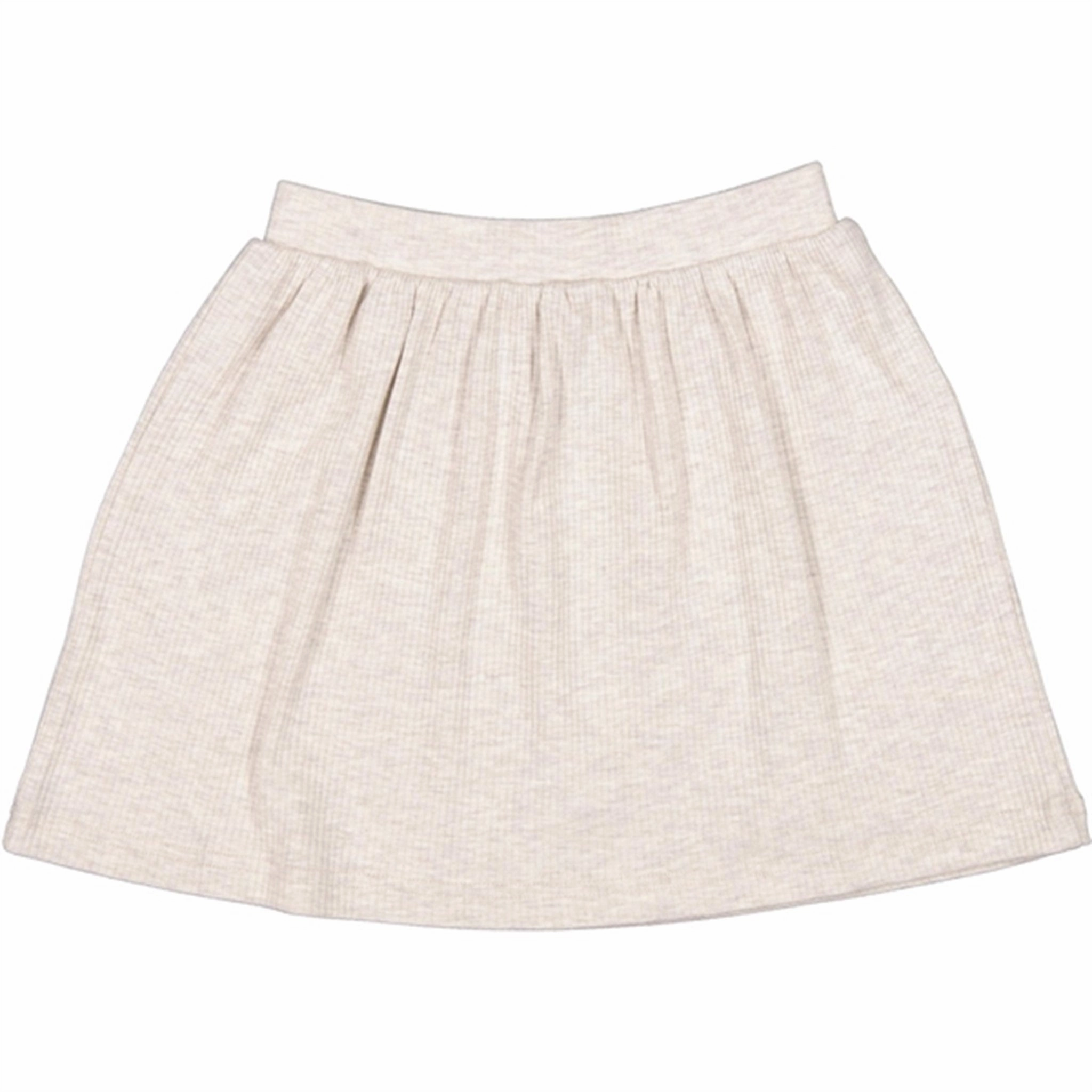 MarMar Modal Beige Melange Skirt Flared hem
