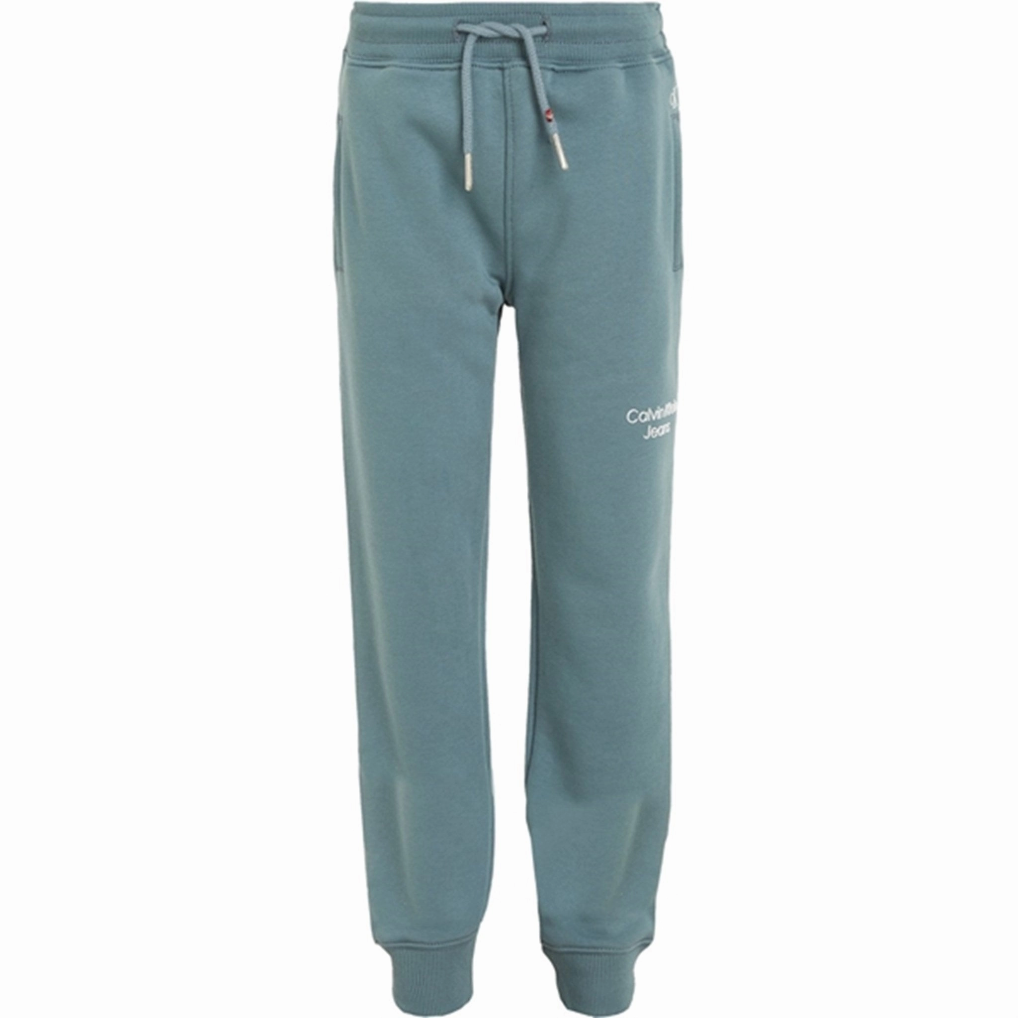 Calvin Klein CKJ Stack Logo Sweatpants Goblin Blue Feeling quality venue