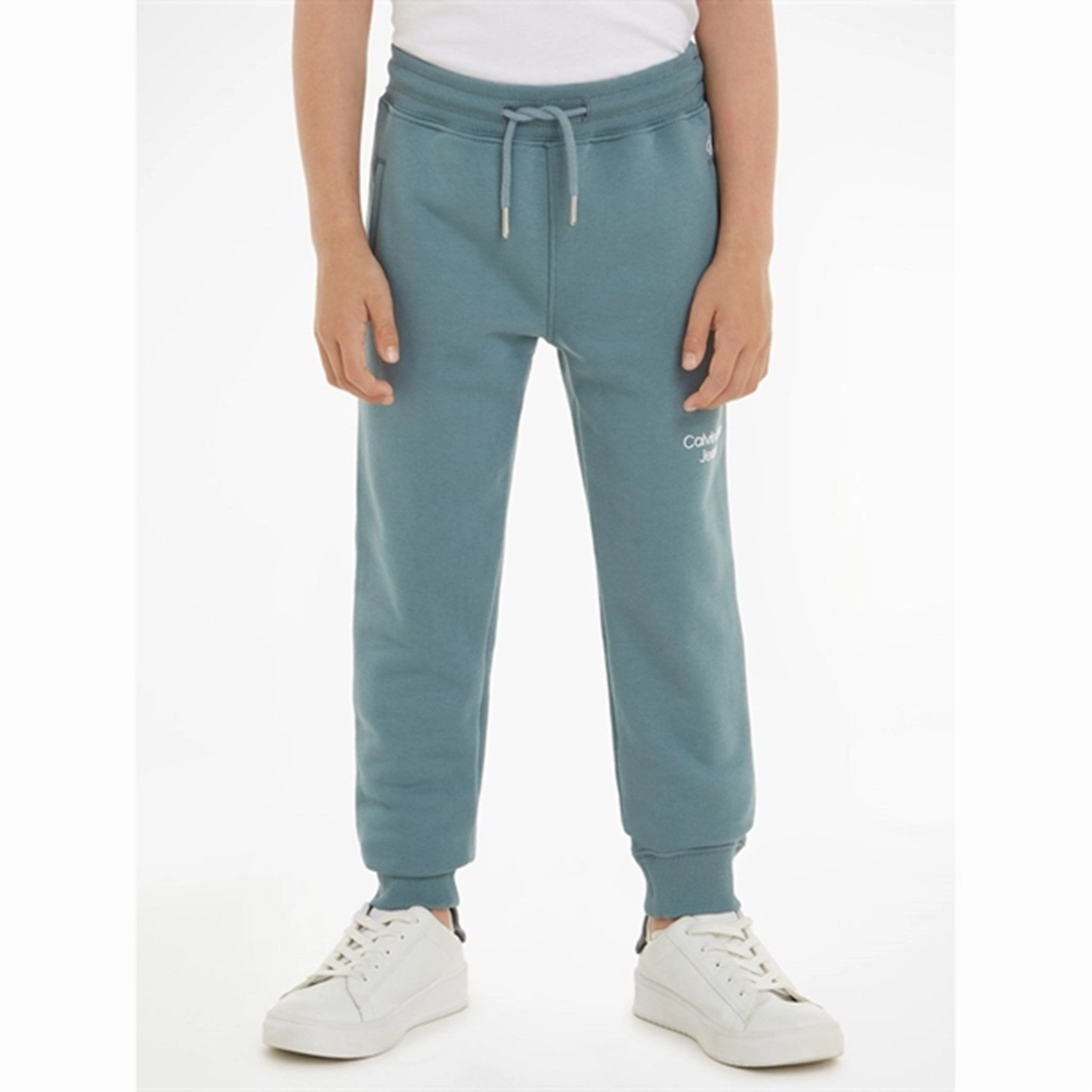 Calvin Klein CKJ Stack Logo Sweatpants Goblin Blue Lip balm