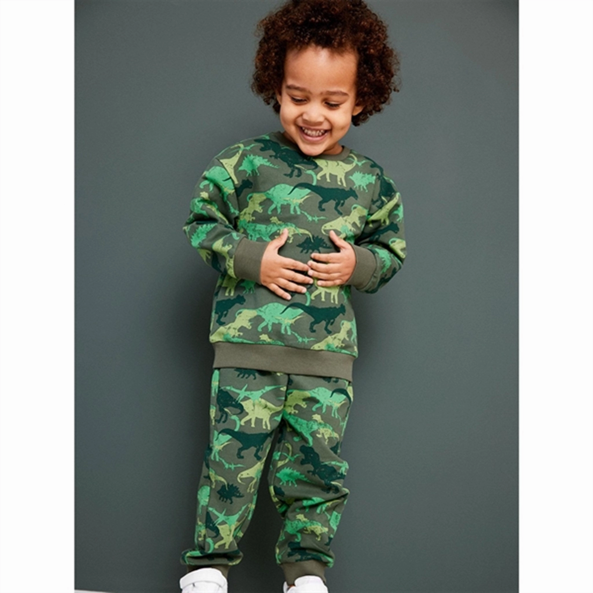 Name it Duck Green Telle Sweatpants fashion show venue Dynamic Wear