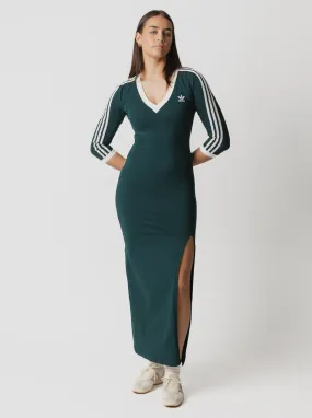 V-Neck Maxi Dress All-Season Comfort OdorControlTreatment