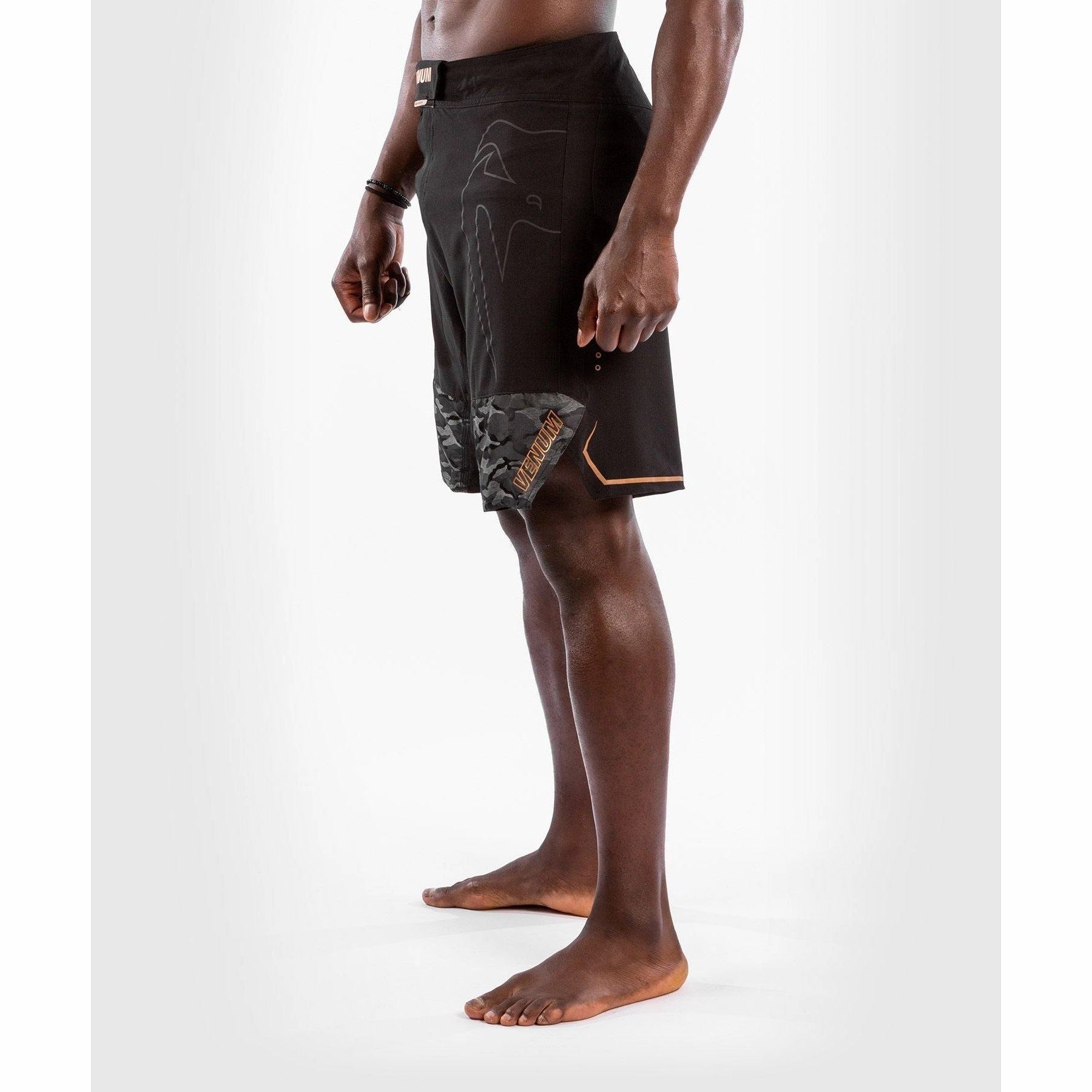 jewelry affordable choice Venum MMA Shorts Light 4.0 Black & Bronze