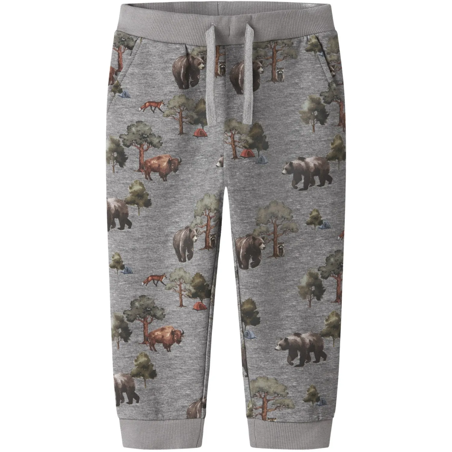 branding Eco-friendly Name It Grey Melange Nmmolin Nreg Sweat Pants Bru Box