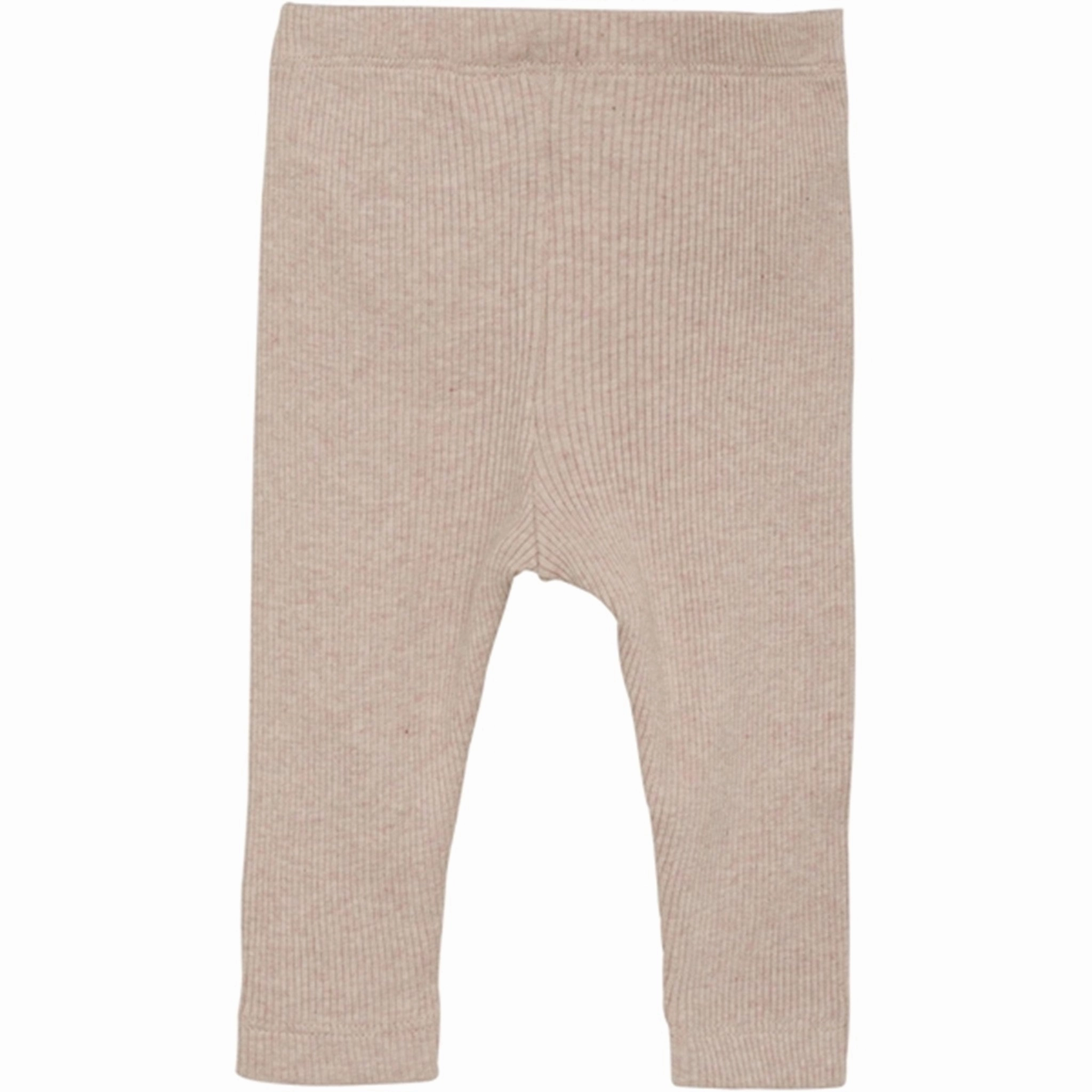 Breathable Material FIXONI Silver Peony Leggings Rib