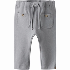 Flexible Hem Lil'Atelier Ultimate Grey Nbmluno Pants Lil