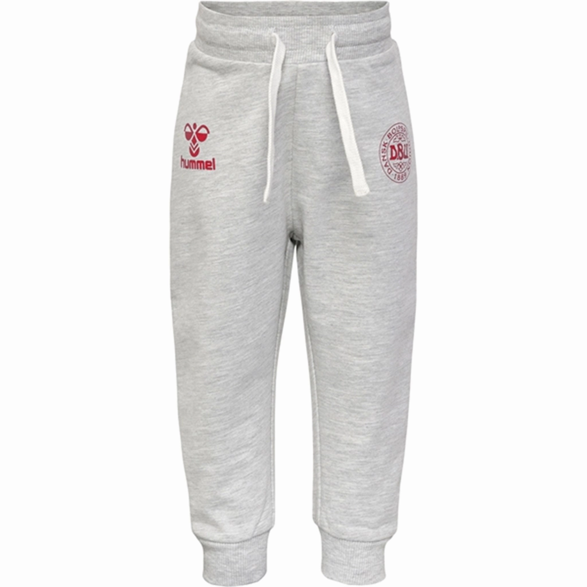 Hummel DBU VM 2022 Grey Melange Honor Mini Sweatpants HeatRegulating Fibers EcoFriendlyBlends
