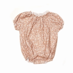 Unique Resort Huttelihut Emily Hut Print Romper Mustard