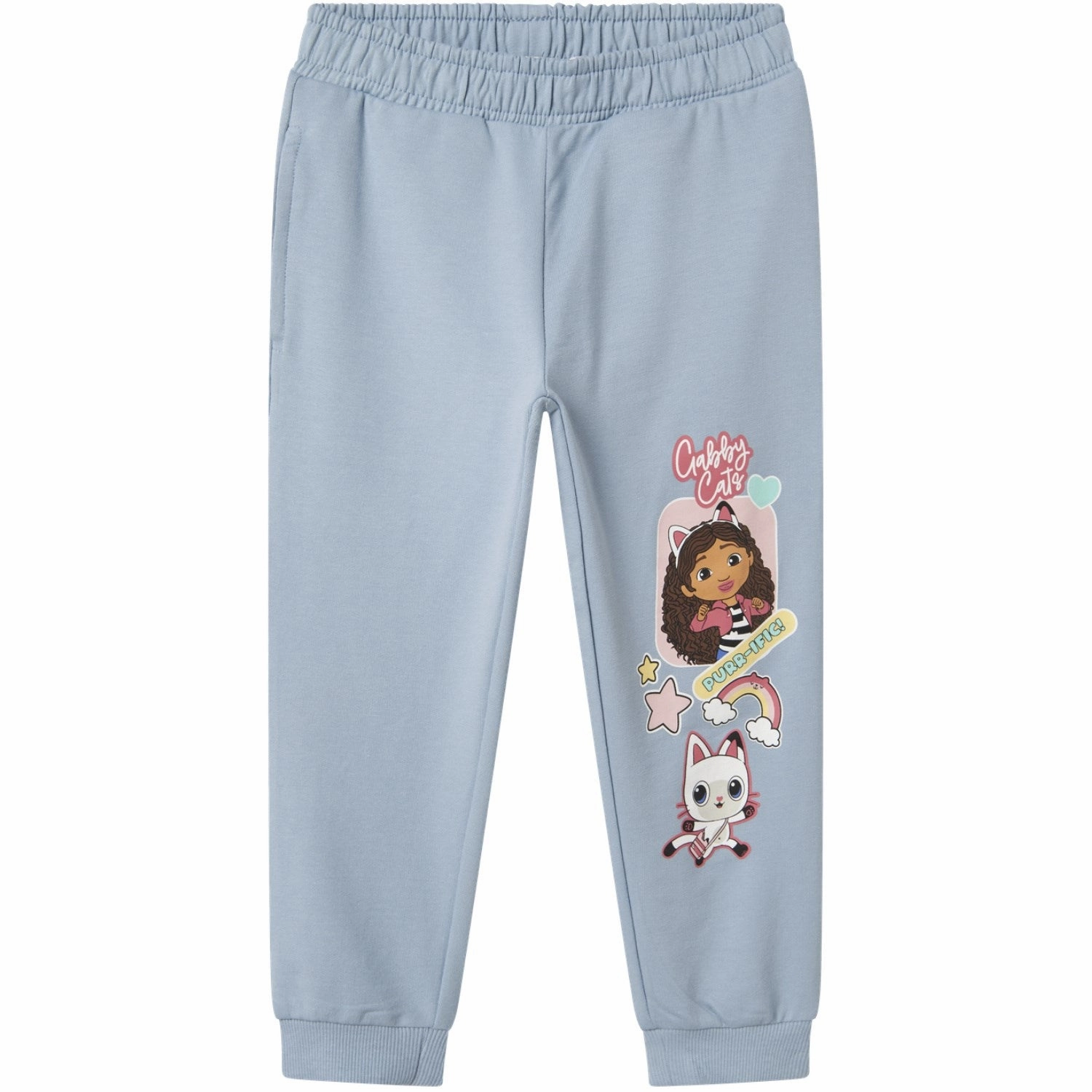 Texture Name It Dusty Blue Nmfjyla Gabby Swe Pants Unb Sky