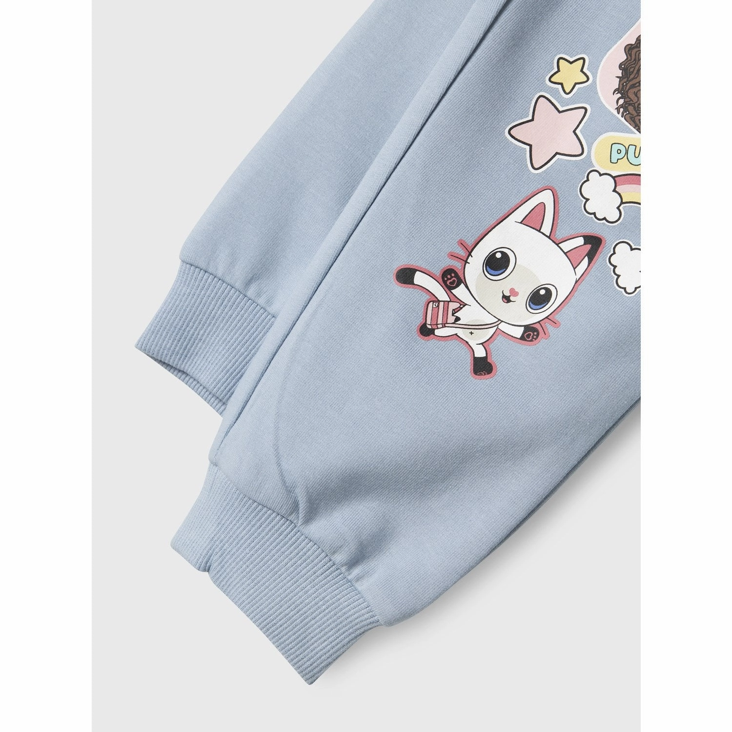 Name It Dusty Blue Nmfjyla Gabby Swe Pants Unb Sky performance venue non-hooded