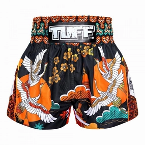odor - absorbing TUFF Muay Thai Shorts Autumn Sunray MS652