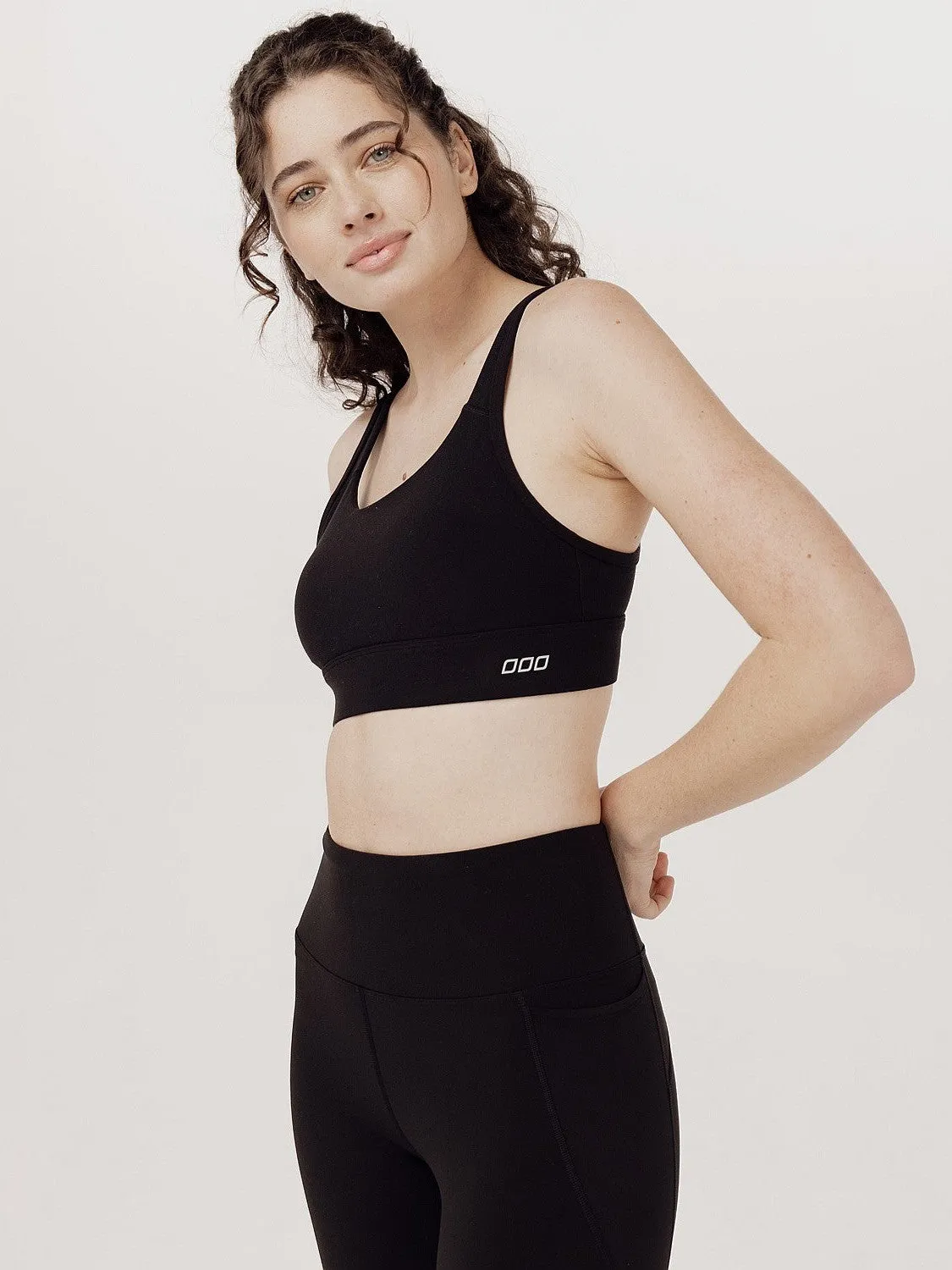 Amy Maximum Support Bra Thick straps seams