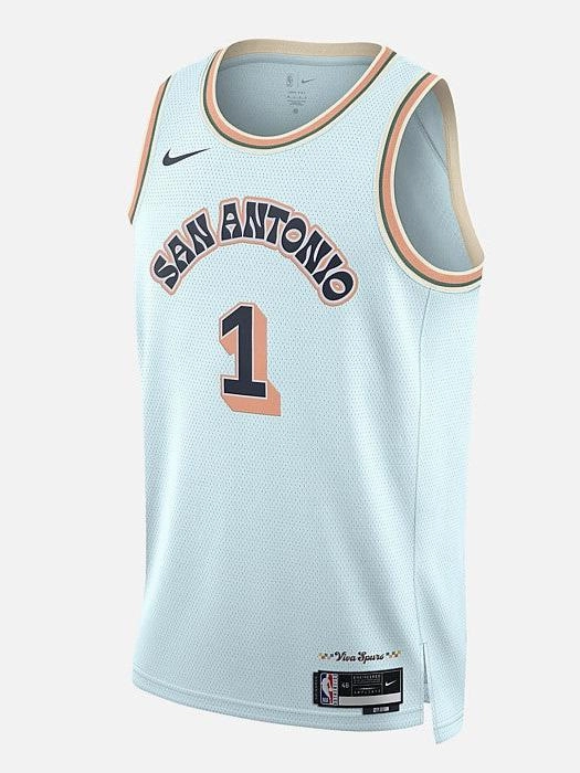 Embroidered Details Seasonal Must-Have Victor Wembanyama San Antonio Spurs 2024/25 City Edition Jersey