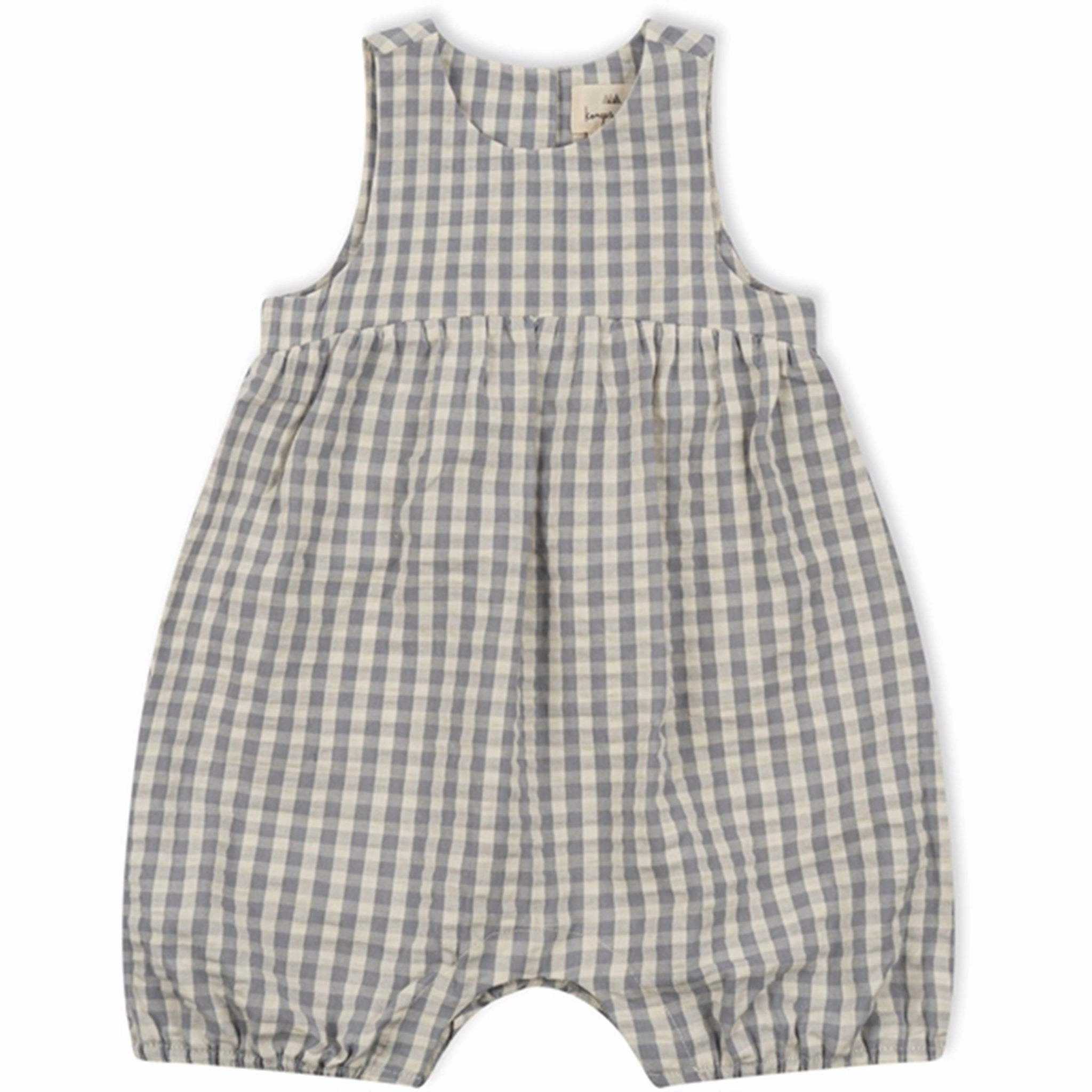 Wedding Picnic Home Neutral Konges Sl?jd Sleet Check Kim Romper