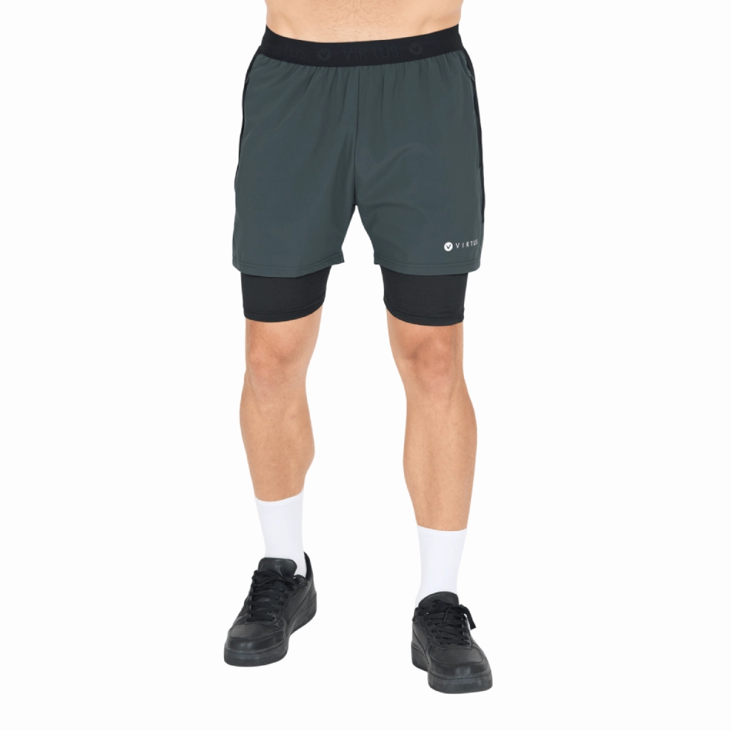 Virtus Dylan 2in1 Short Men Nylon shorts