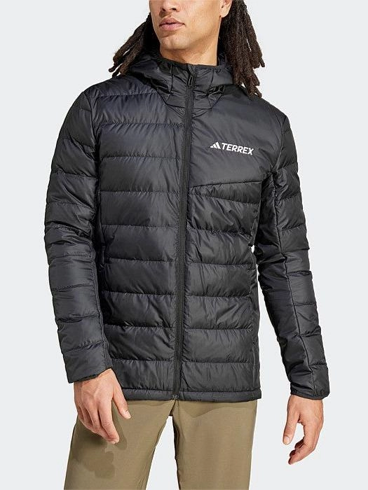 High Visibility Elements Terrex Multi Light Down Hooded Jacket