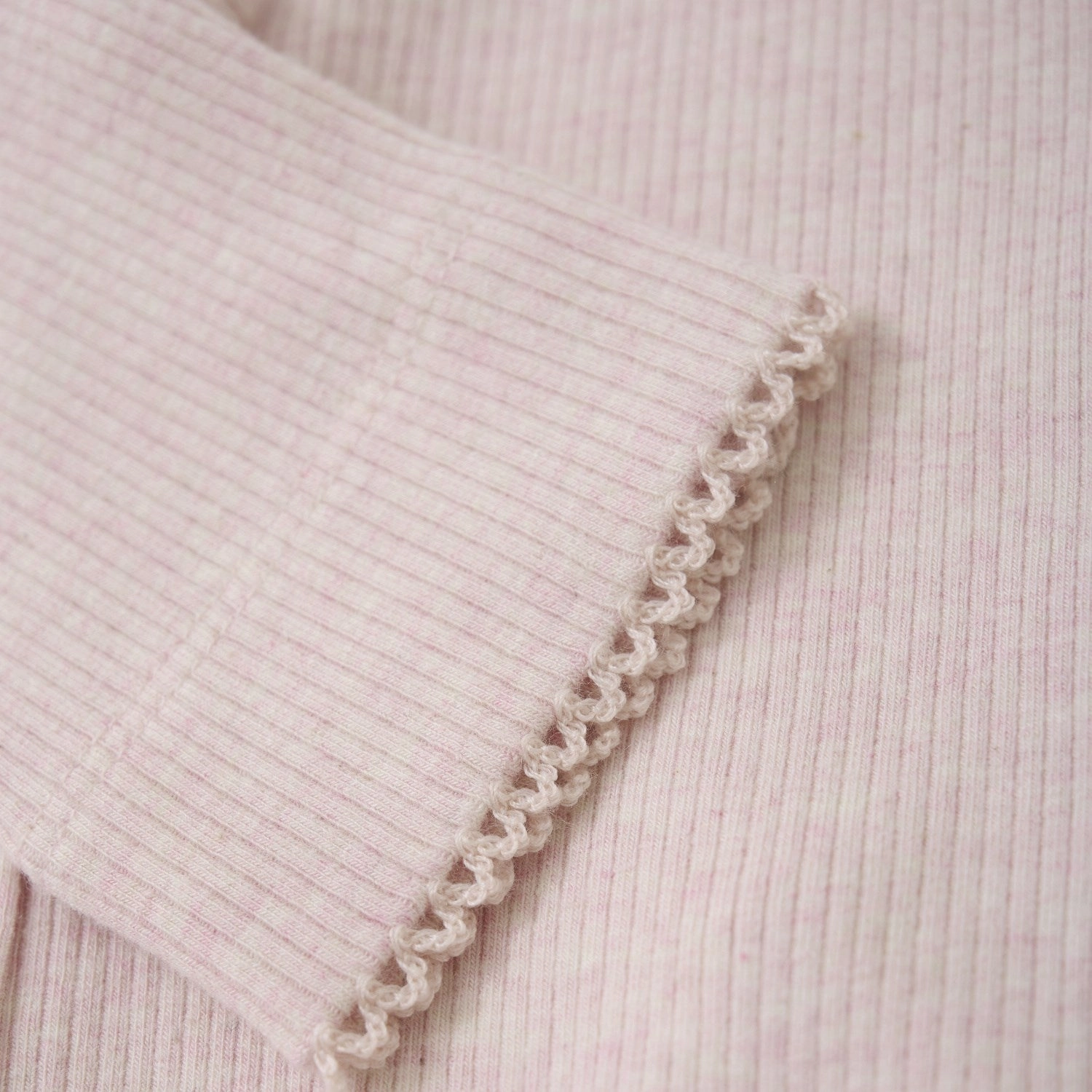 FIXONI Hushed Violet Melange Leggings M??lange Rib Cozy and Comfortable