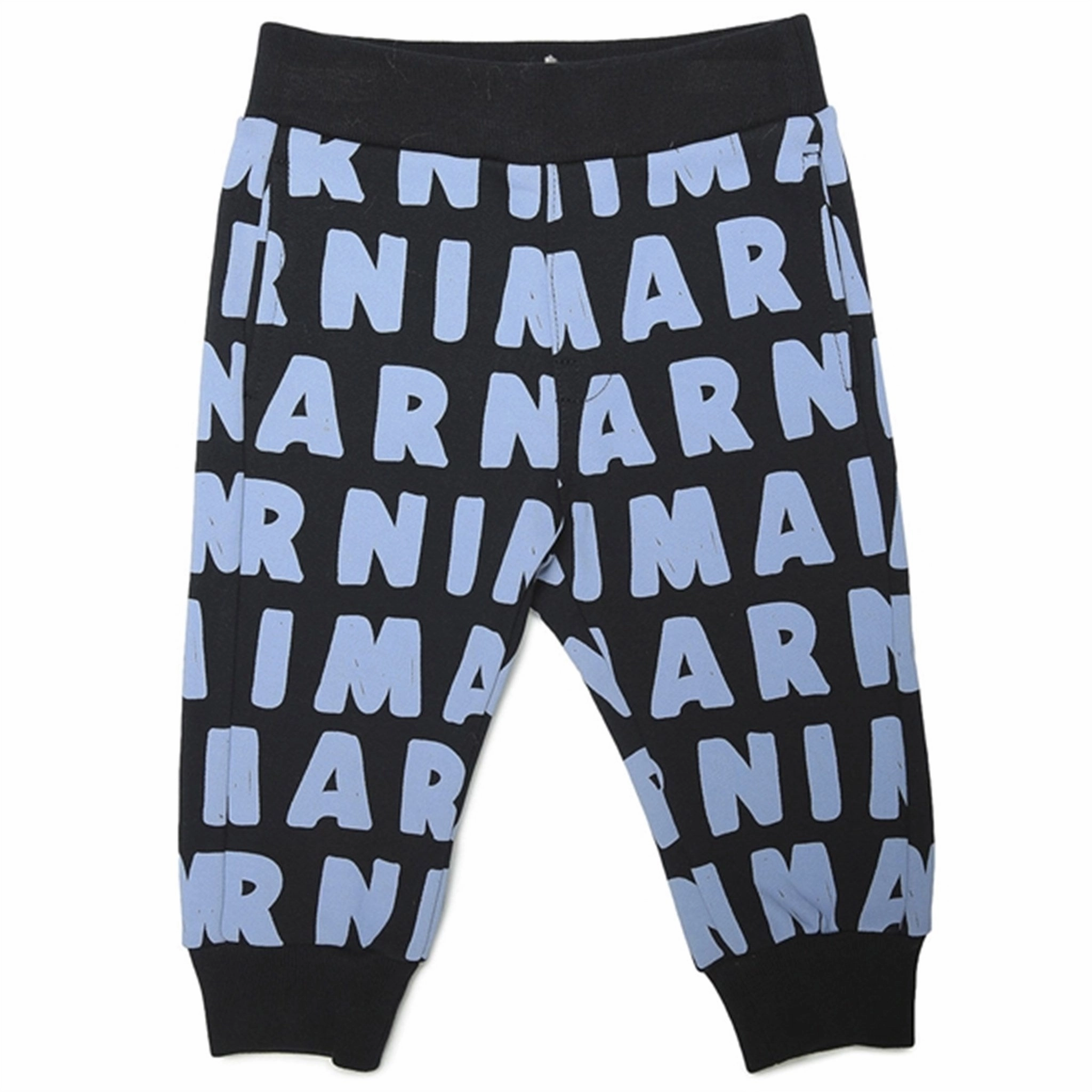 Marni Navy Blue Sweatpants Adjustable Hem