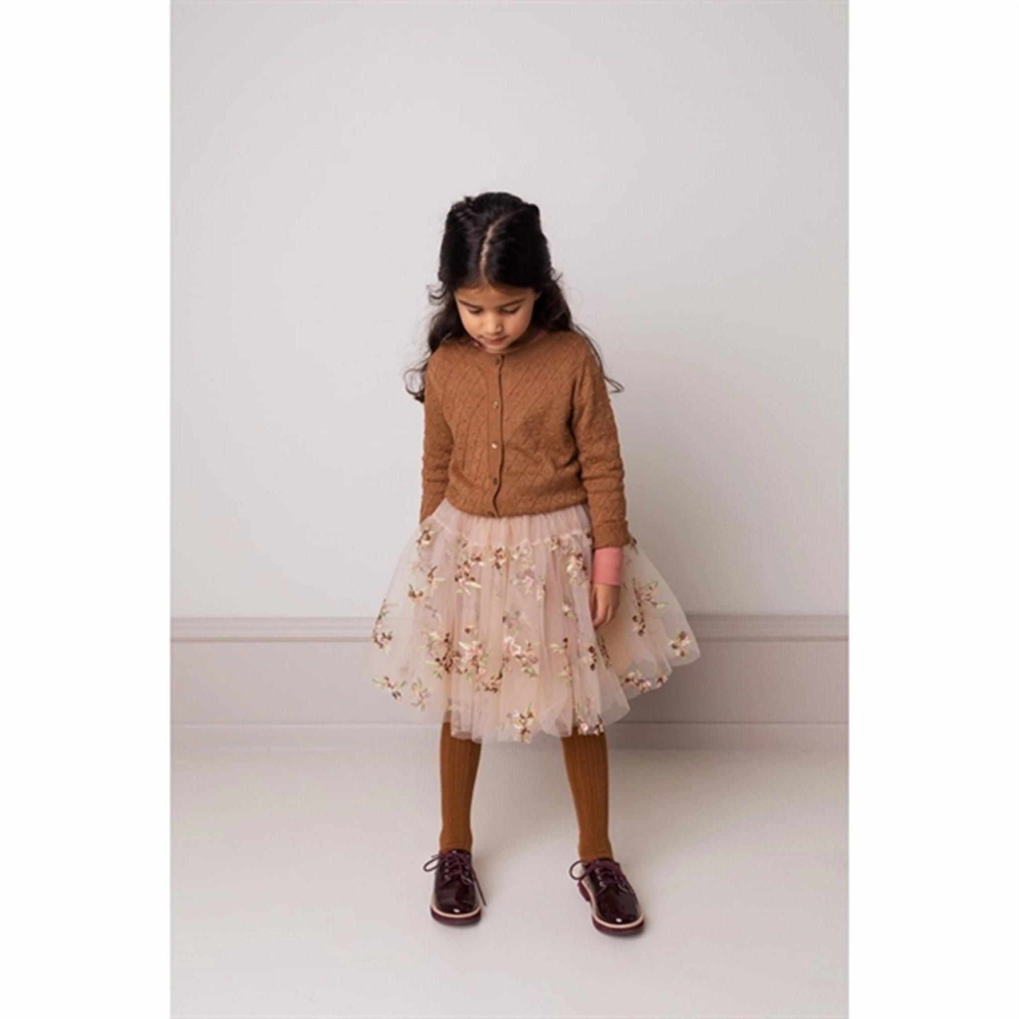 Functional Fashion Reinforced Seams MarMar Flower Embroidery Shelby Skirt