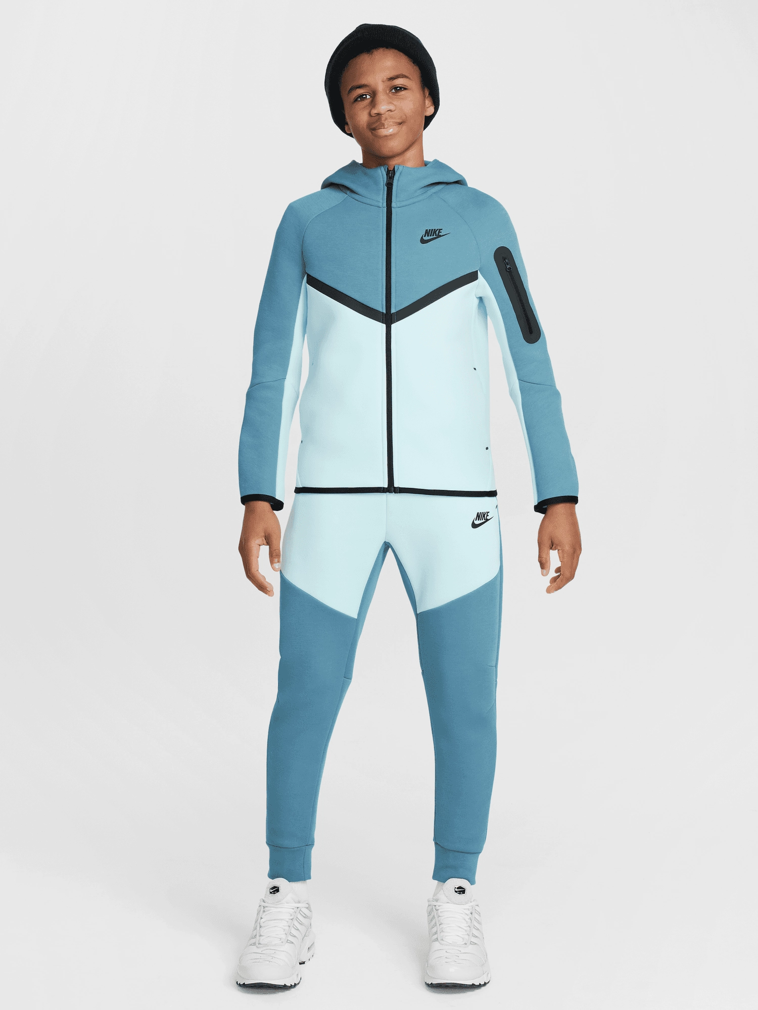 Sportswear Tech Fleece Full-Zip Hoodie All-Season Wear Ribbon Details