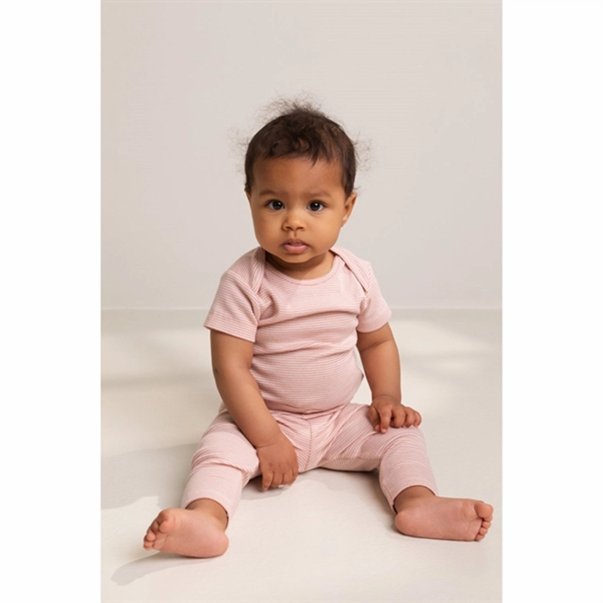 MarMar Modal Fine Rib Evening Sun Stripe Leggings Perfect Shape