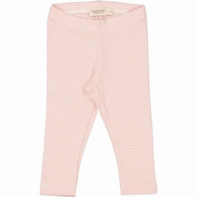 MarMar Modal Fine Rib Evening Sun Stripe Leggings Minimalist Style Summer Wear