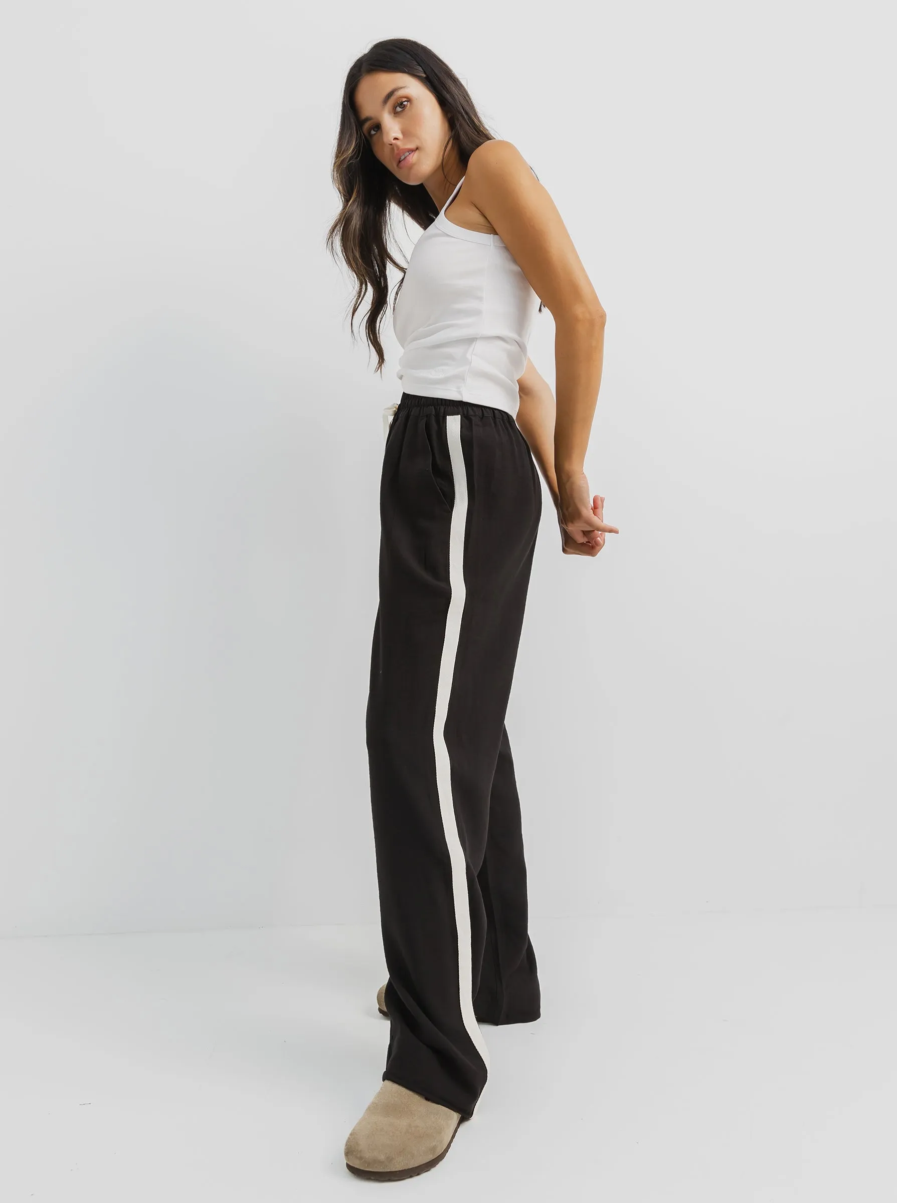 Weekender Pant Longline Sleek and Soft AntiPillingFabric