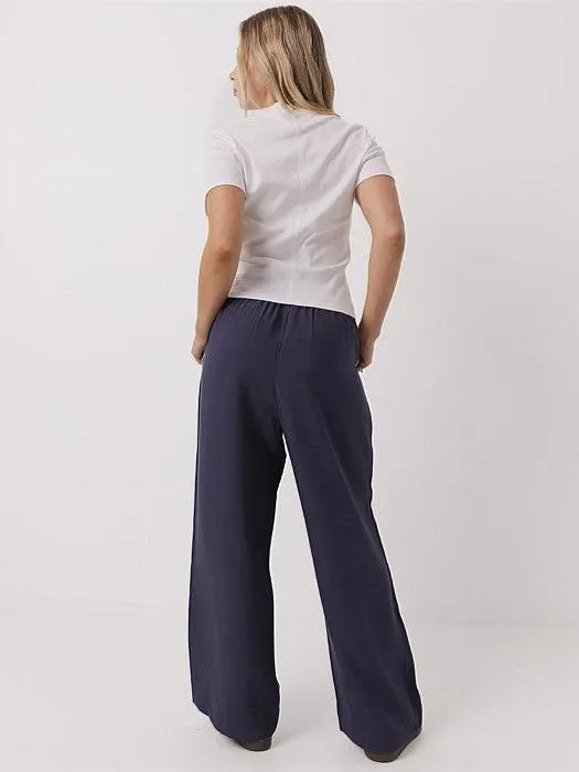 Weekender Pants in Midnight Functional Waist
