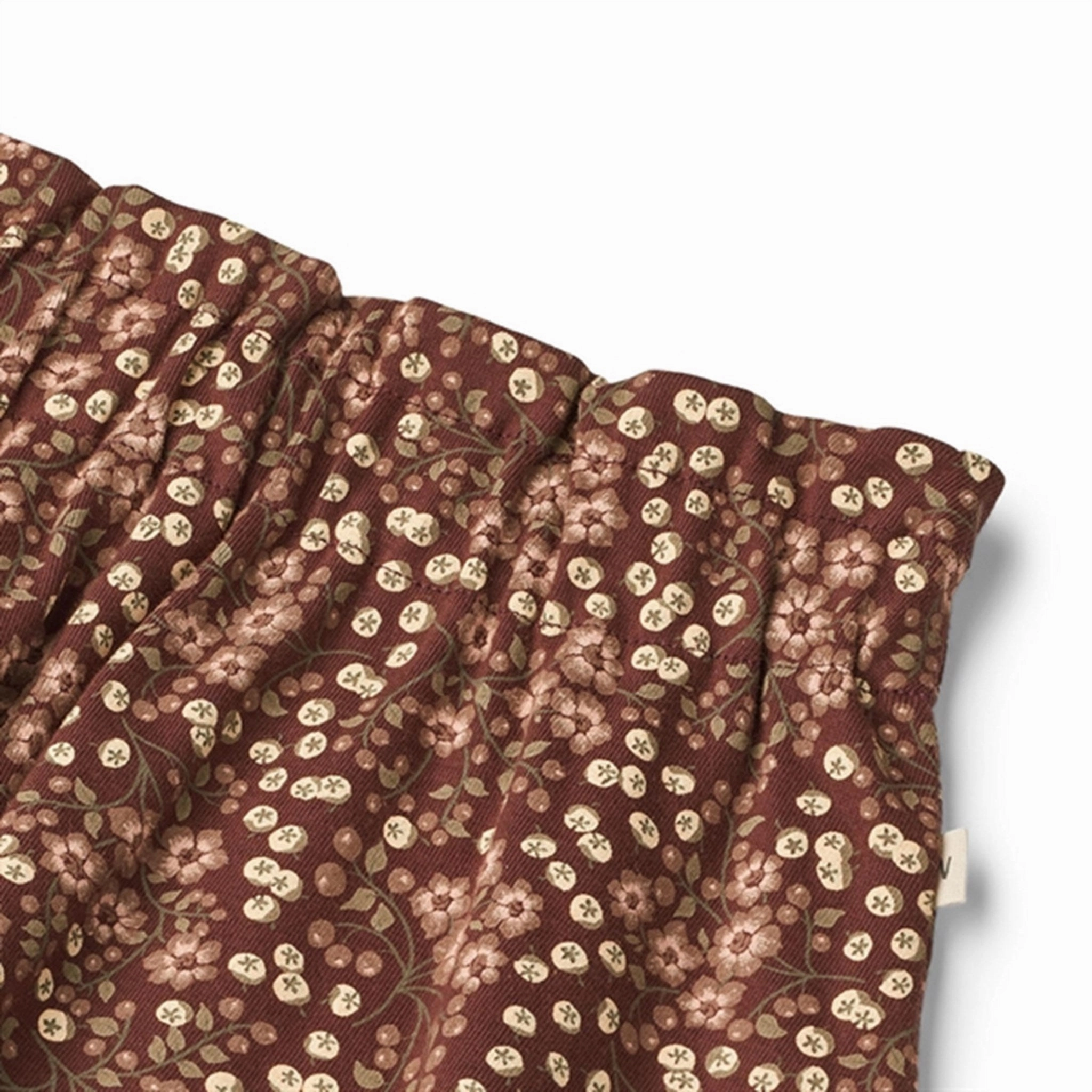 Wardrobe Basics Cozy Vibe Wheat Aubergine Berries Agnetha Skirt