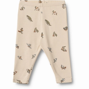 Flex form Slim and Comfortable Wheat Beach Friends Jersey Leggings Silas