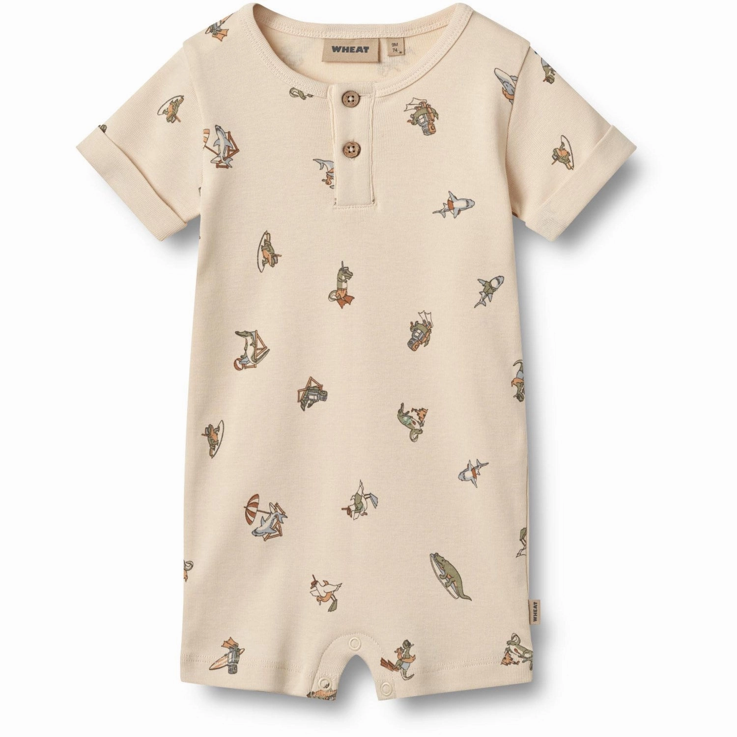 Dinner Comfy Wheat Beach Friends Jumpsuit S/S Alfred