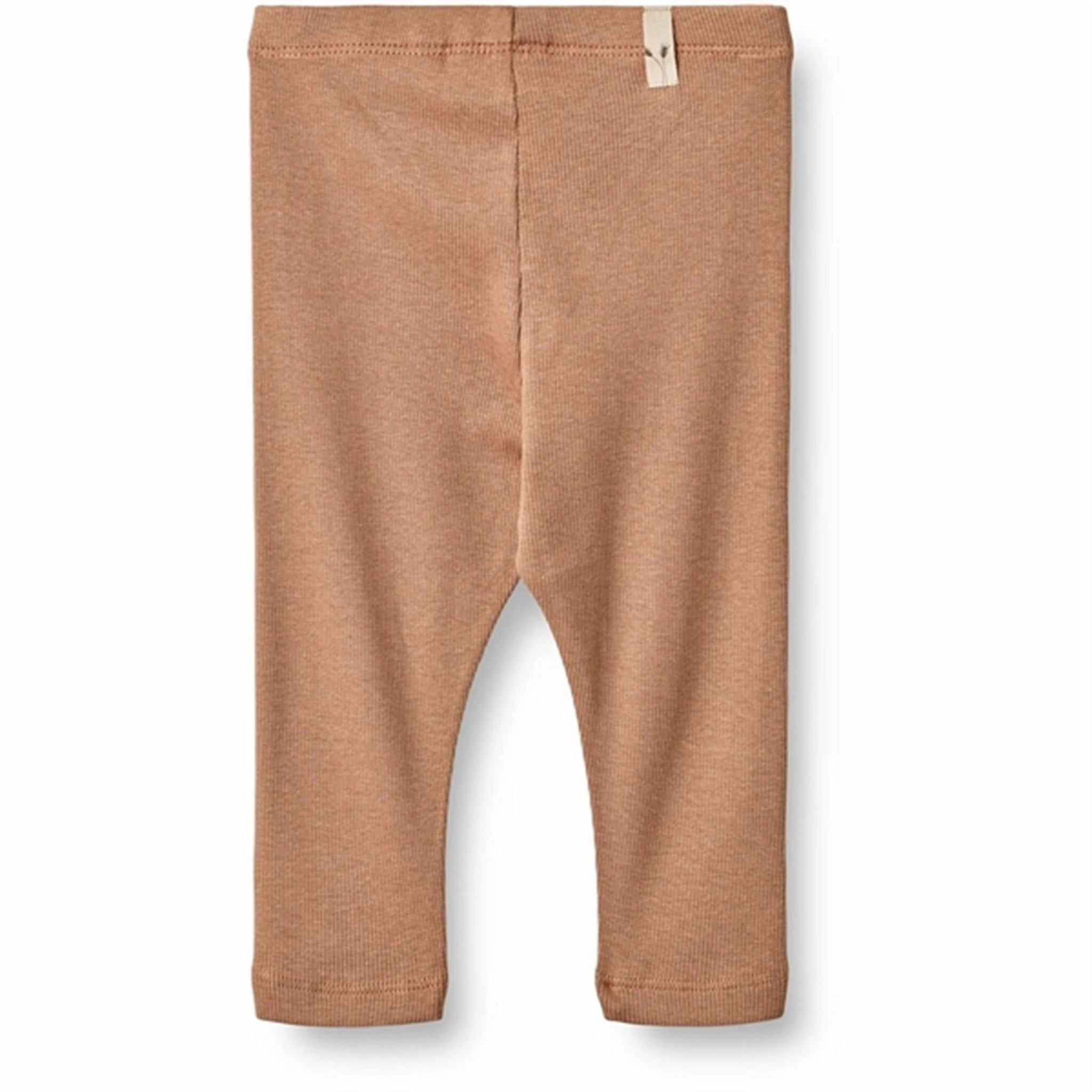 Comfort Fit Waistband Wheat Berry Dust Rib Leggings Maddy